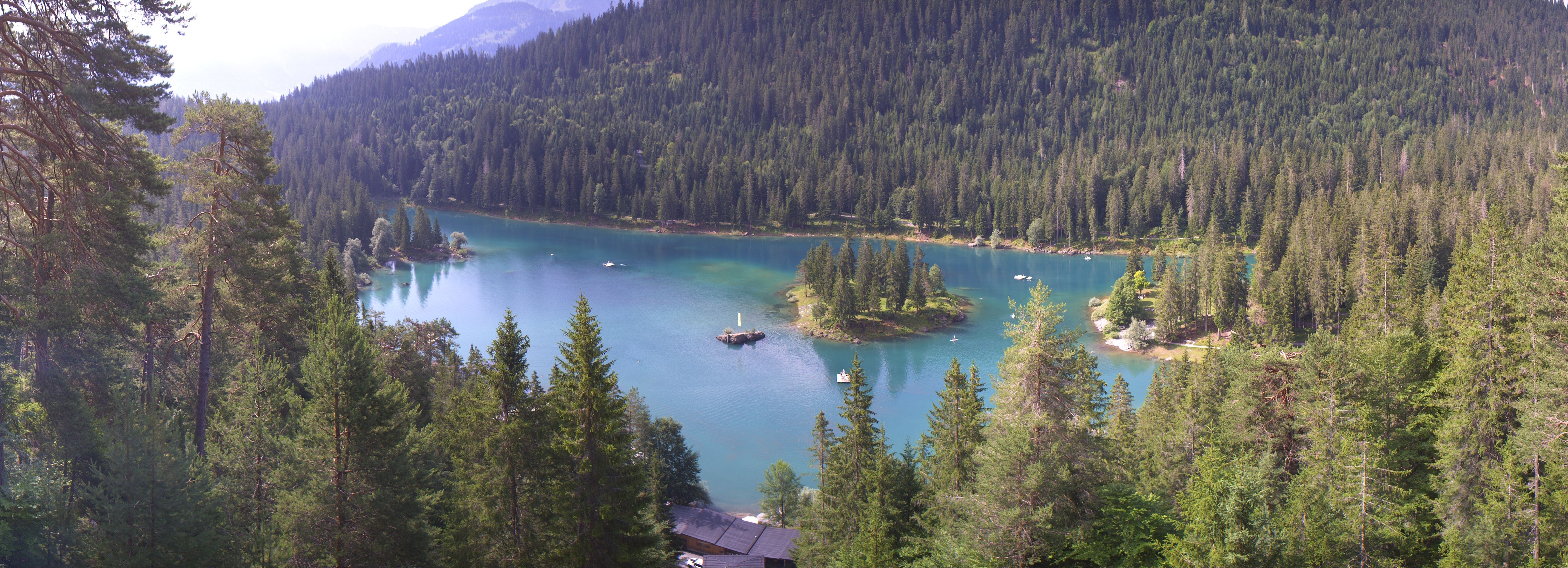 Archiv Foto Webcam Flims: Caumasee