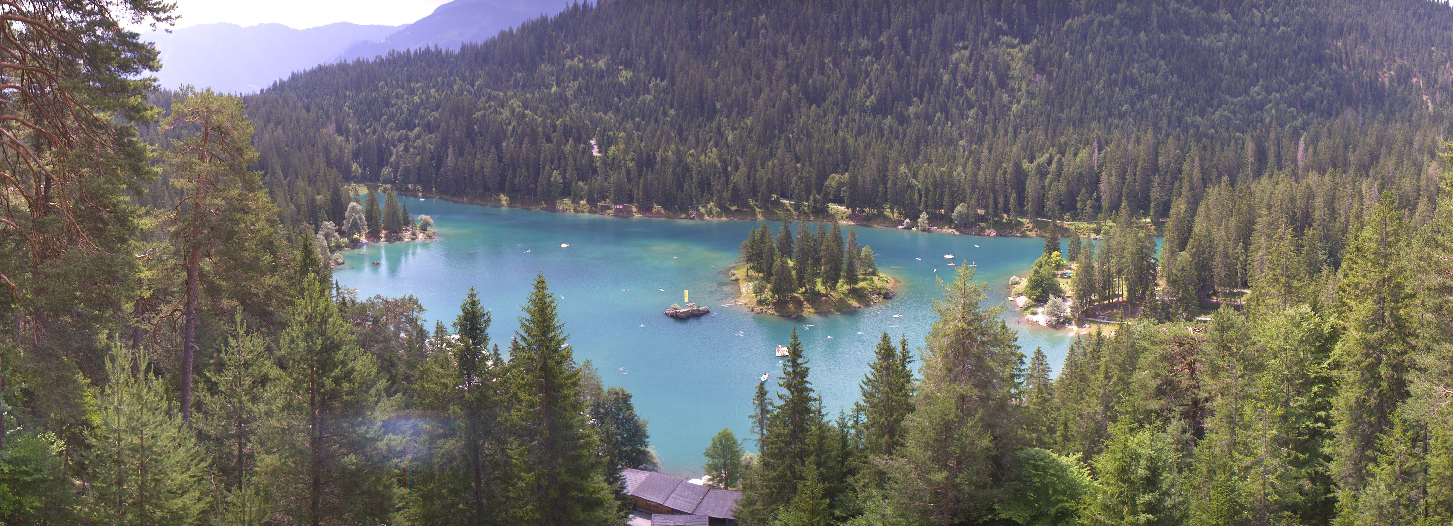 Archiv Foto Webcam Flims: Caumasee