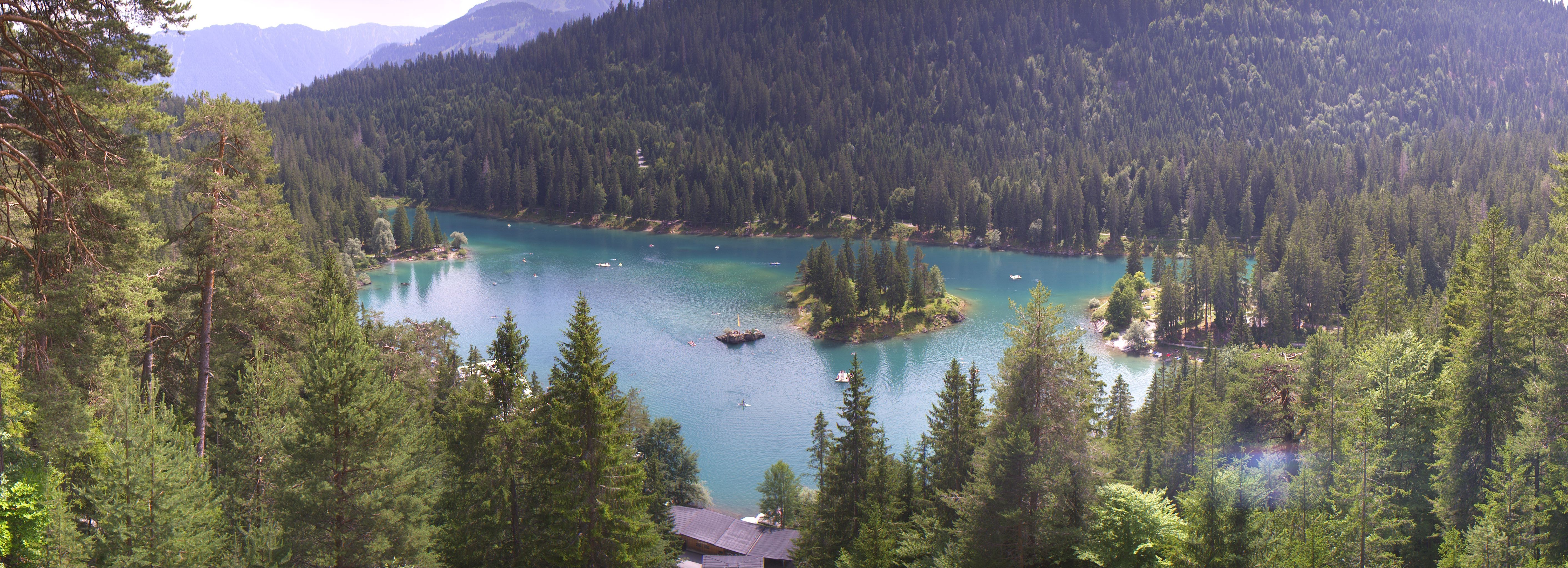 Archiv Foto Webcam Flims: Caumasee