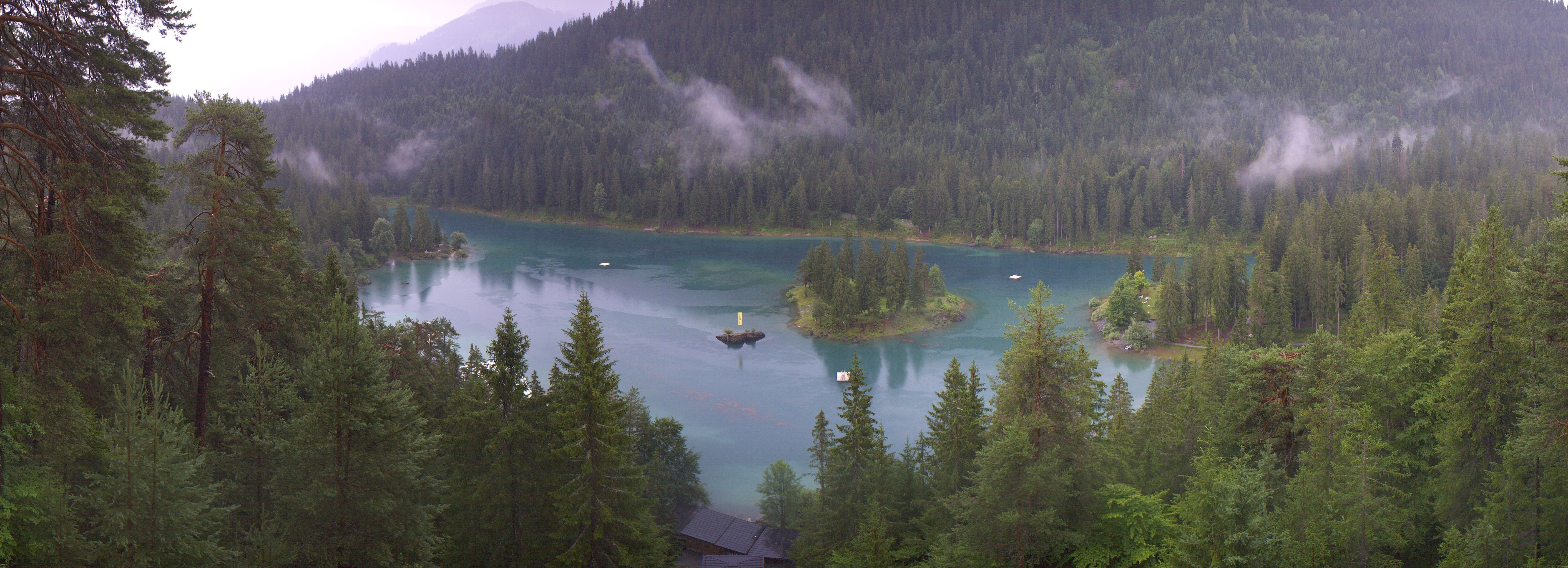 Archiv Foto Webcam Flims: Caumasee