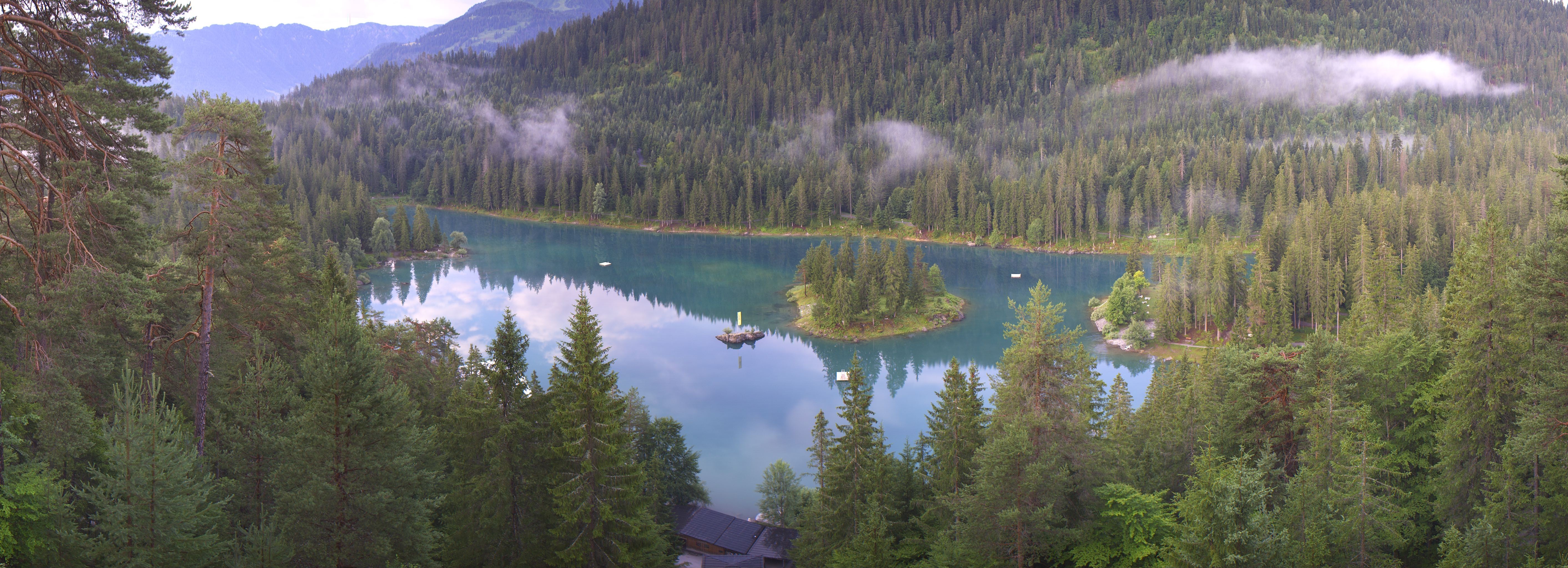 Archiv Foto Webcam Flims: Caumasee