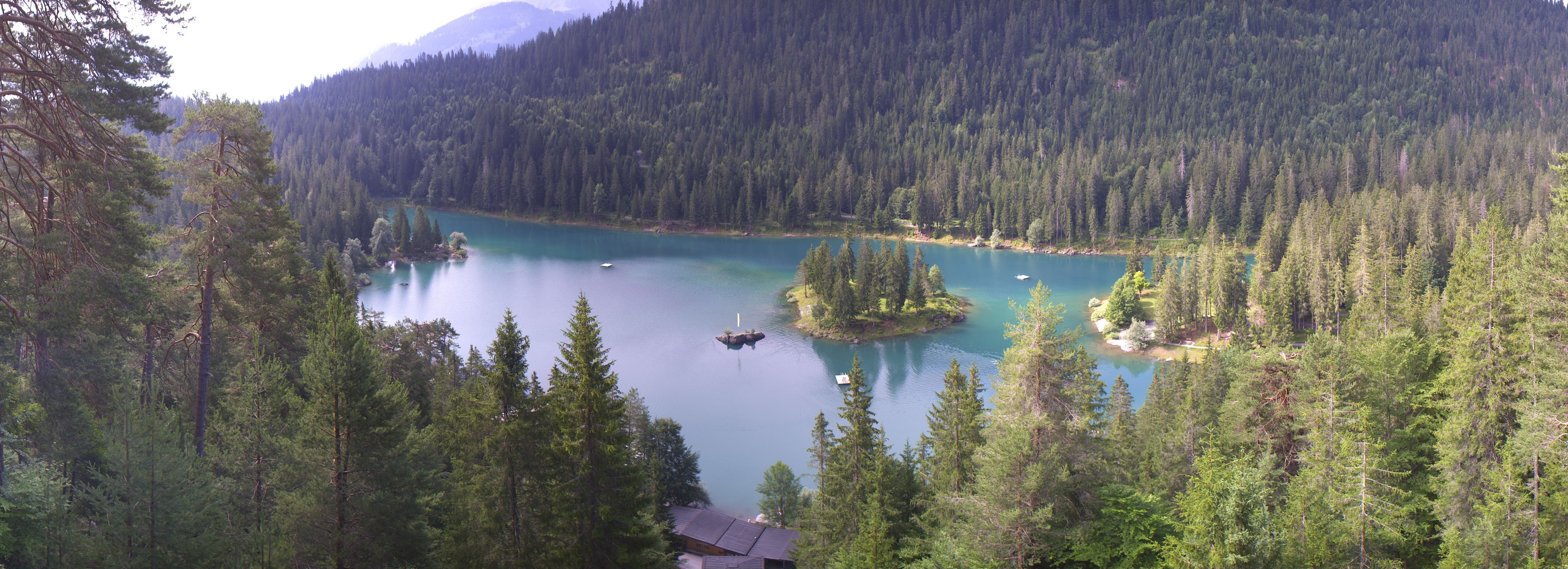 Archiv Foto Webcam Flims: Caumasee