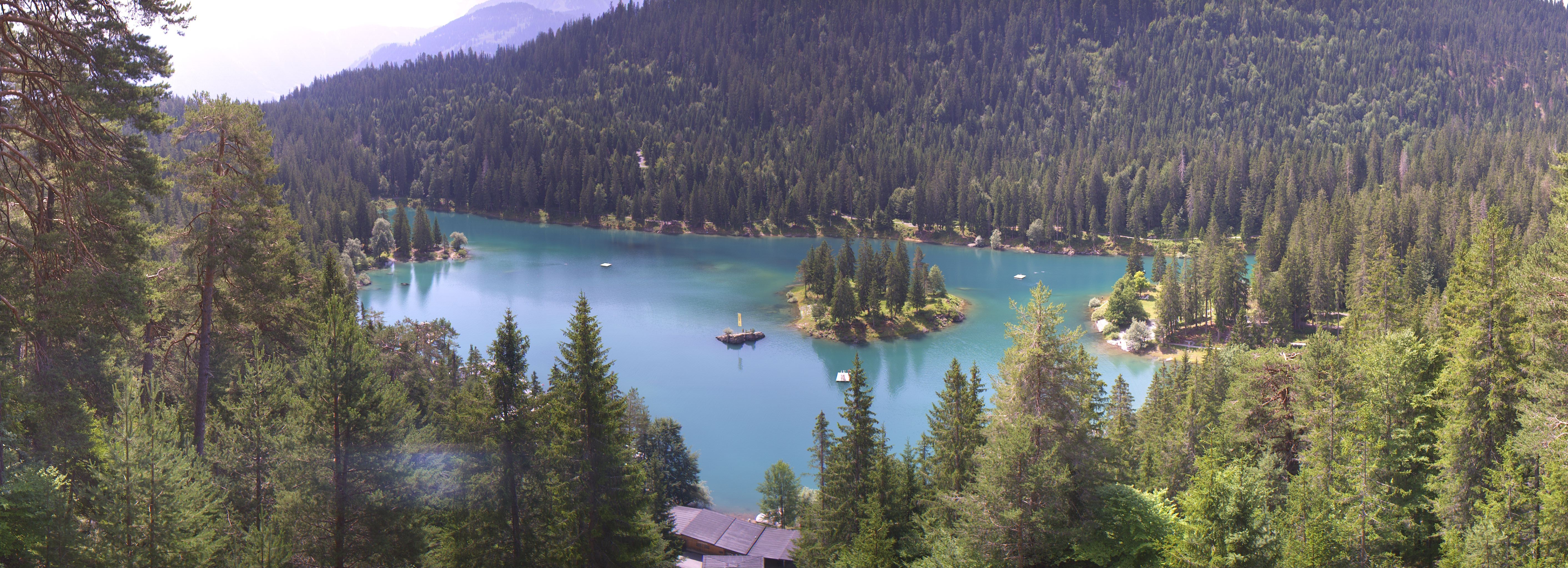Archiv Foto Webcam Flims: Caumasee