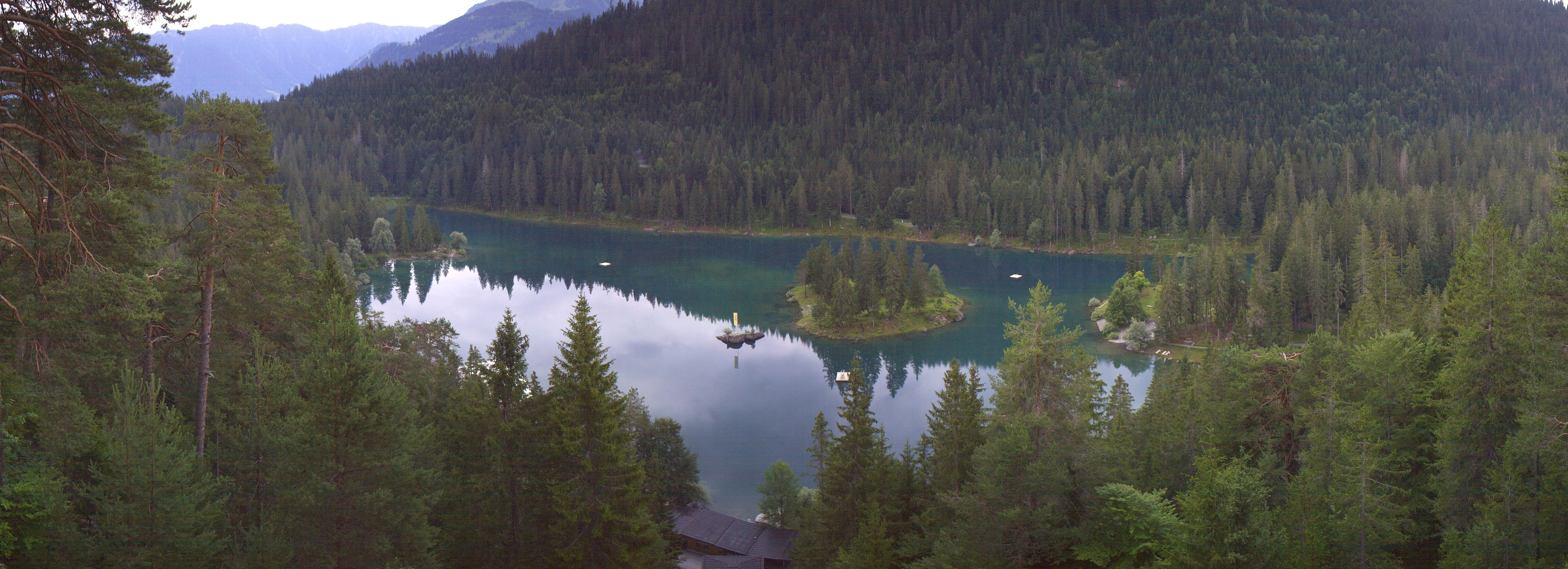 Archiv Foto Webcam Flims: Caumasee