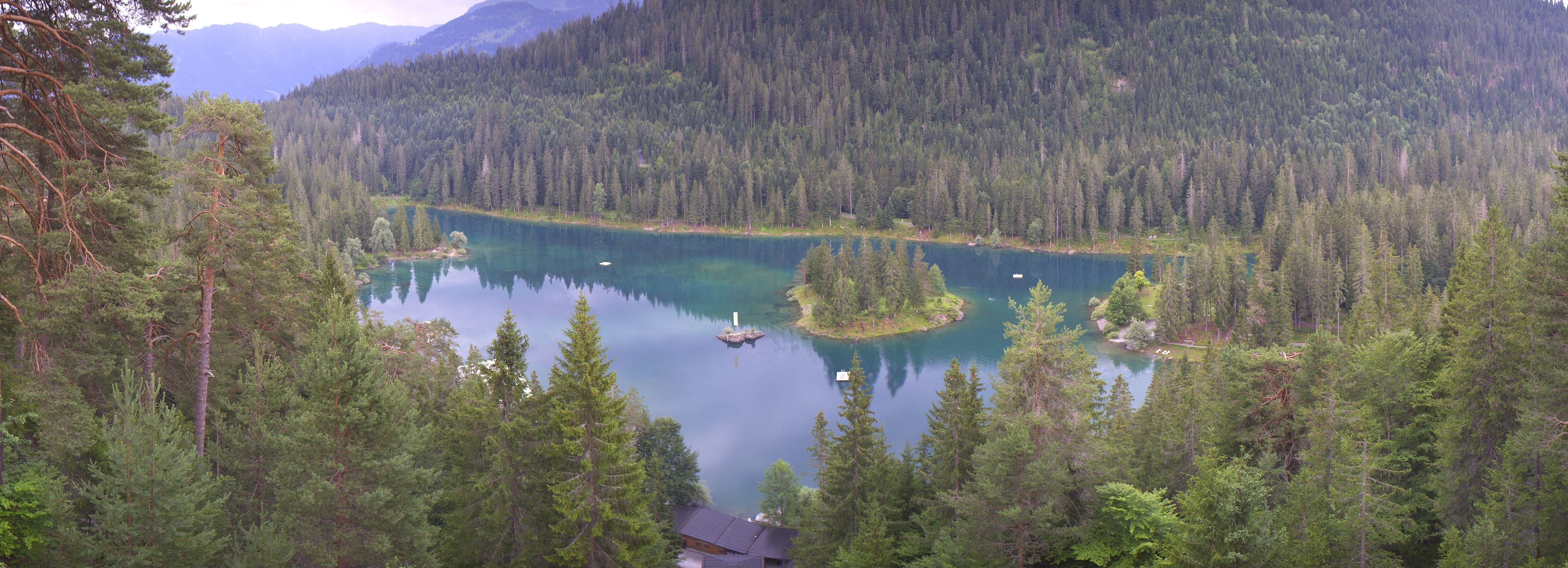 Archiv Foto Webcam Flims: Caumasee