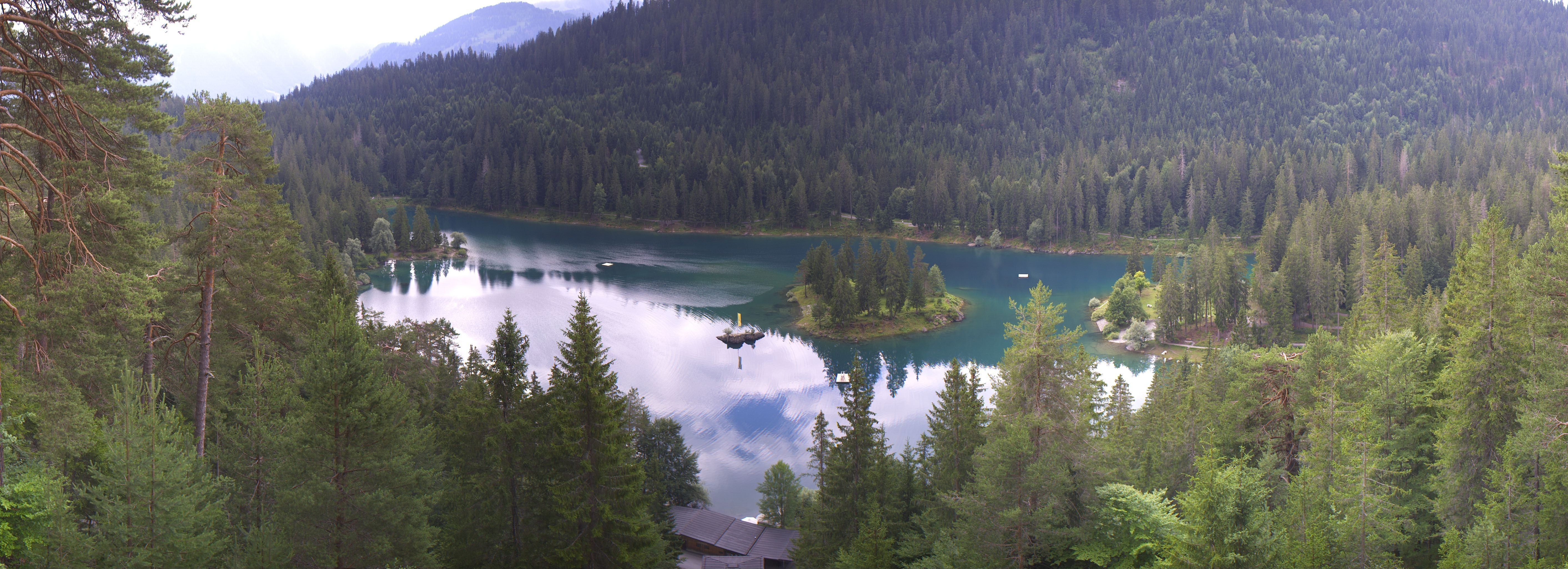 Archiv Foto Webcam Flims: Caumasee
