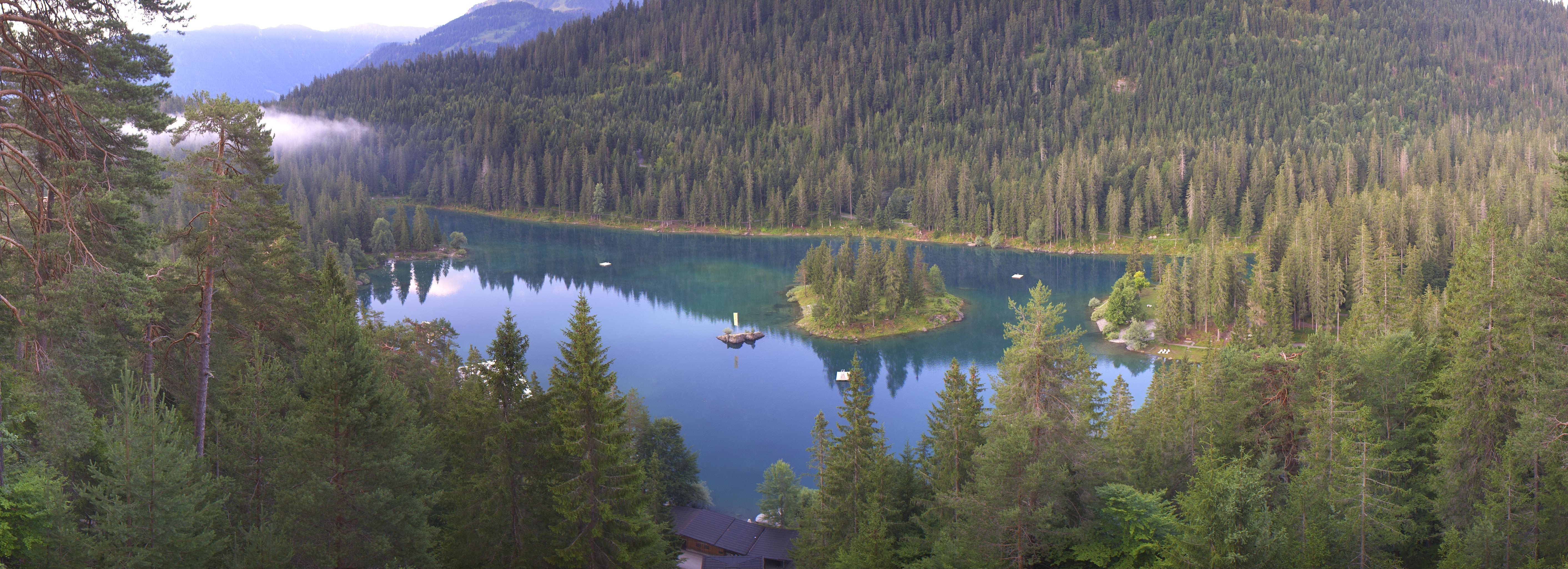 Archiv Foto Webcam Flims: Caumasee