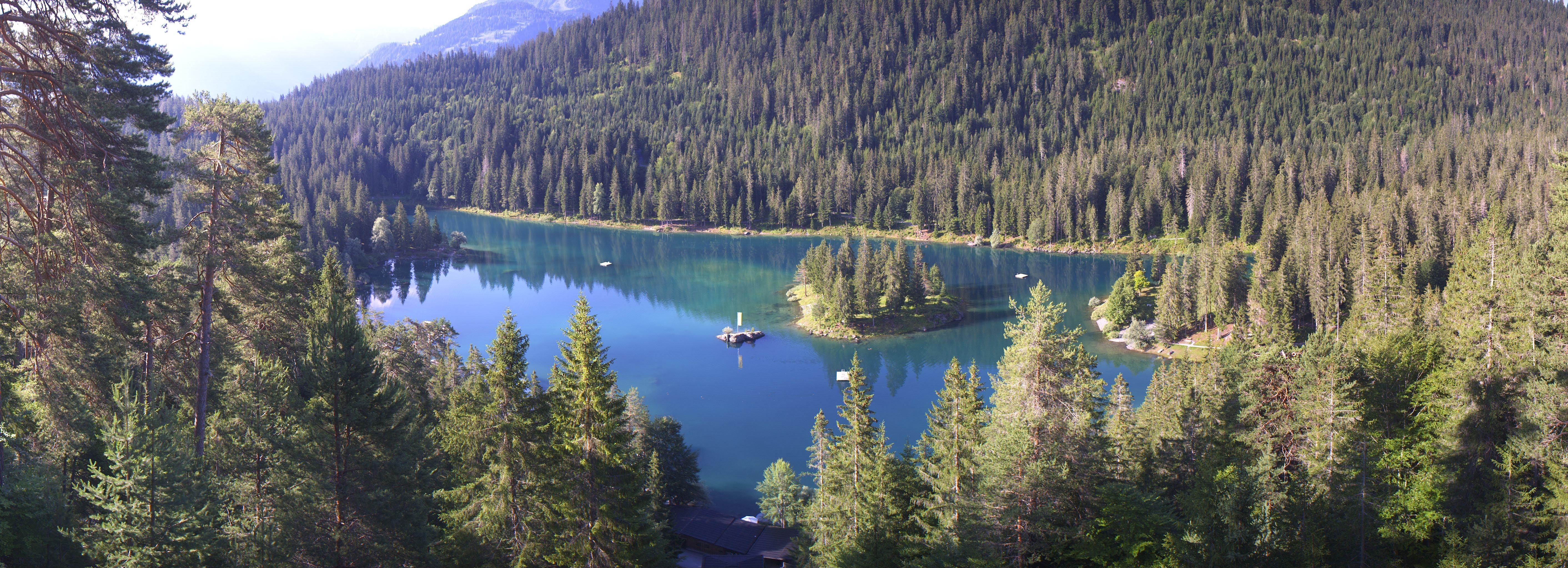 Archiv Foto Webcam Flims: Caumasee