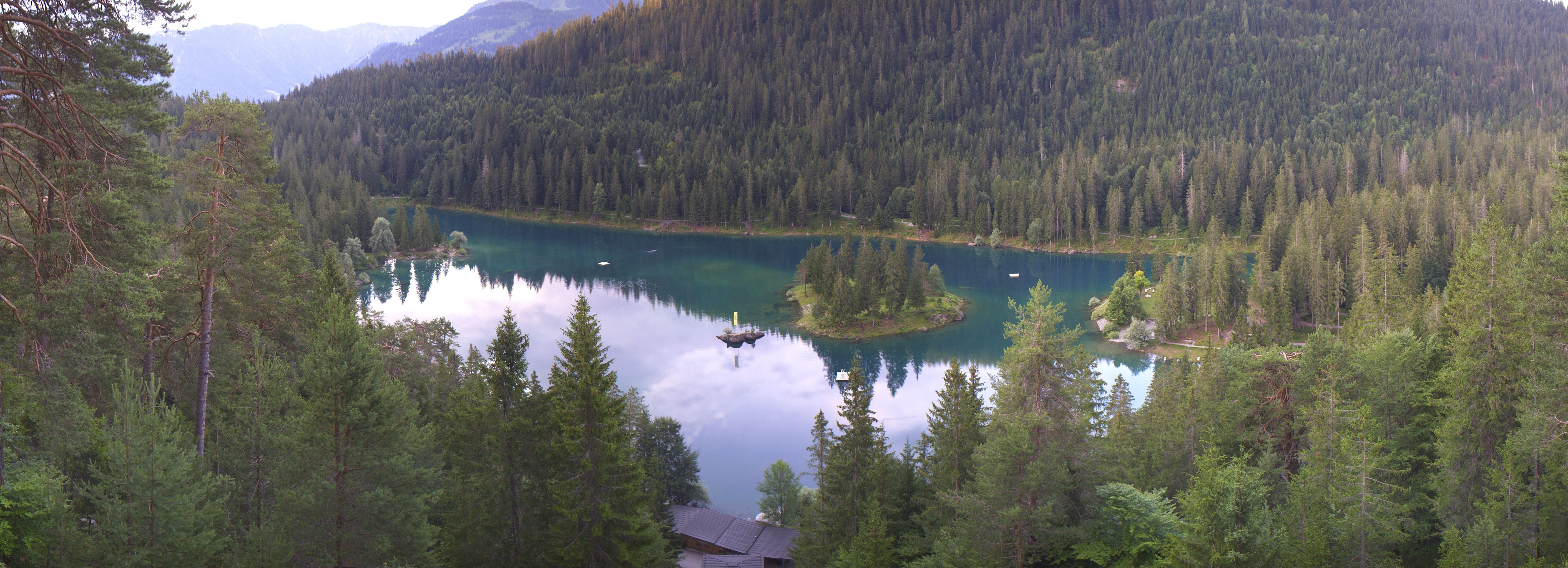 Archiv Foto Webcam Flims: Caumasee