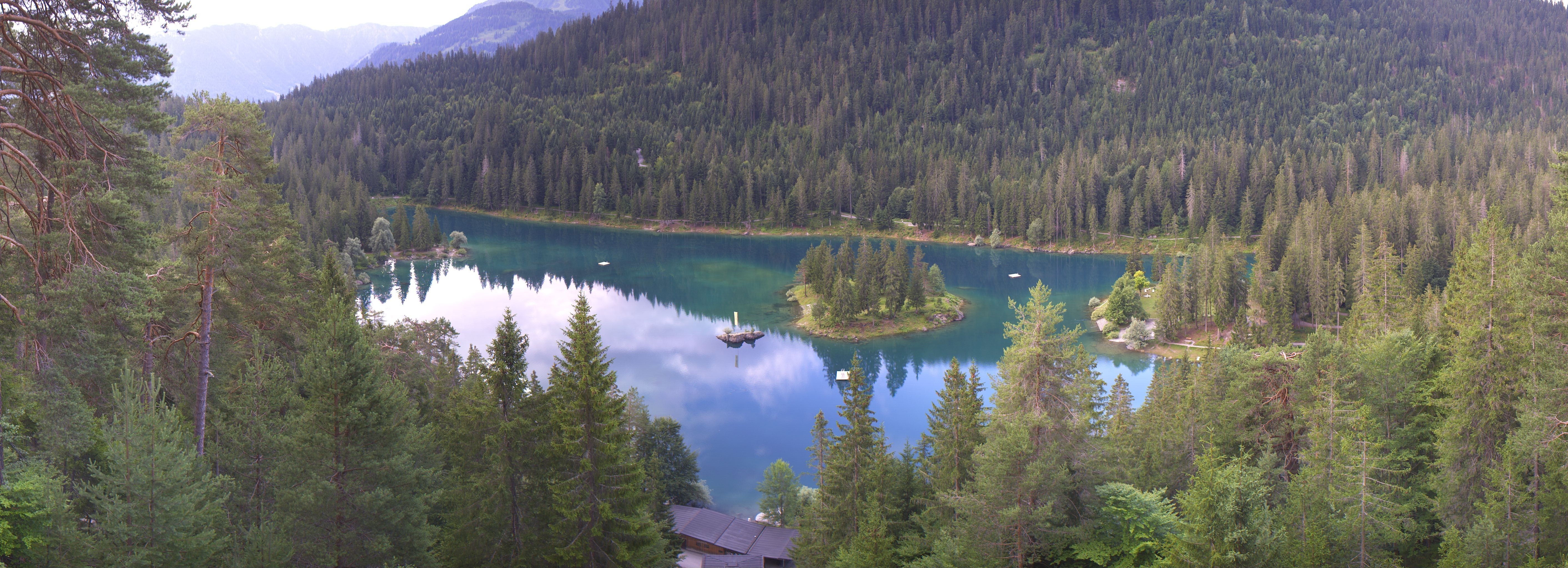 Archiv Foto Webcam Flims: Caumasee