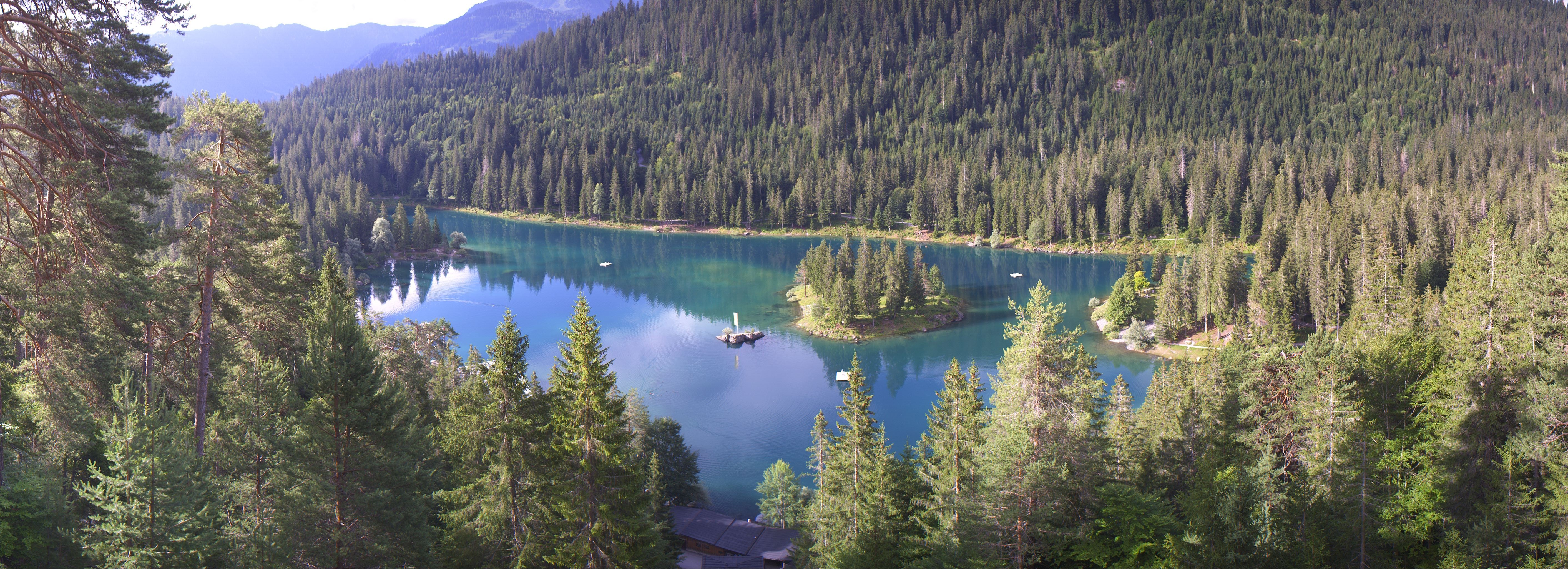 Archiv Foto Webcam Flims: Caumasee