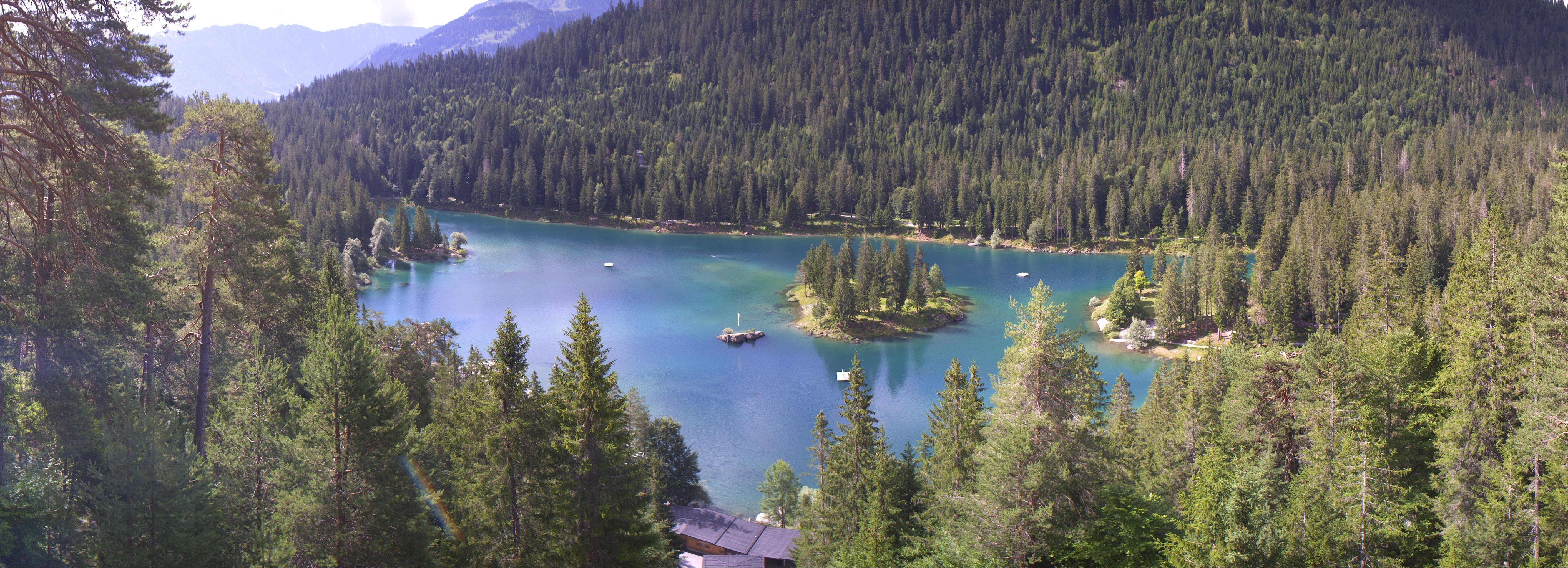 Archiv Foto Webcam Flims: Caumasee