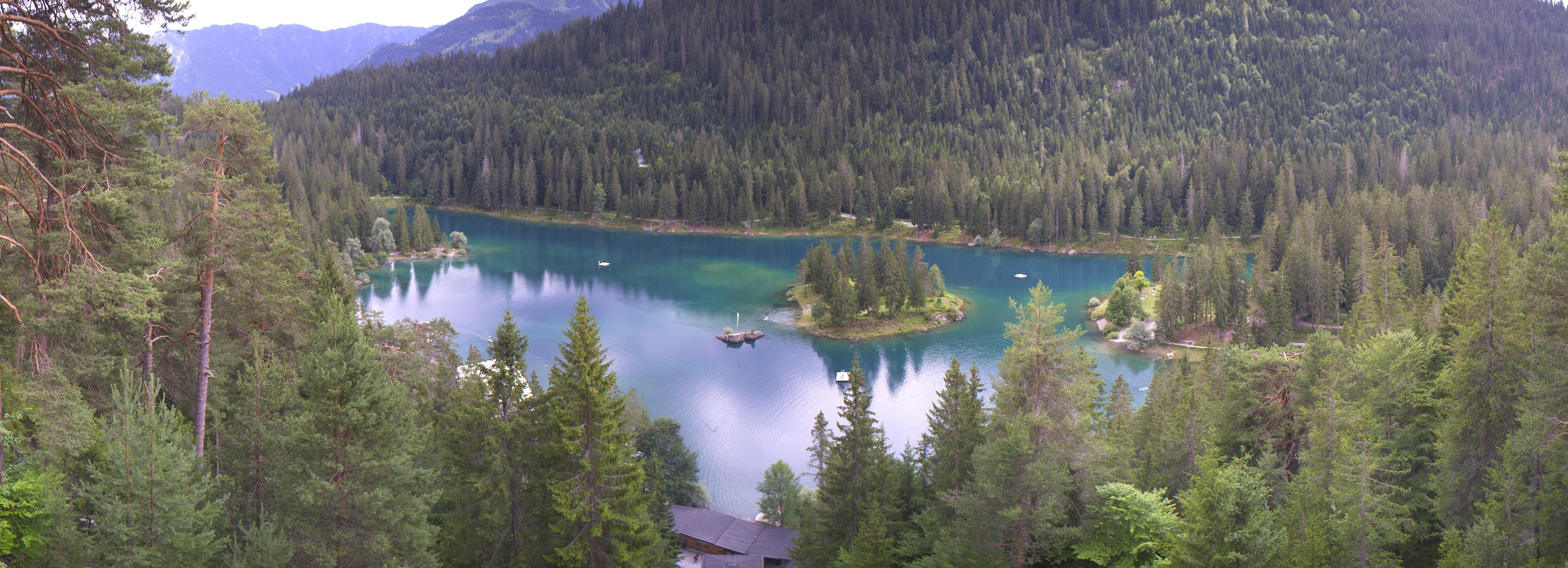 Archiv Foto Webcam Flims: Caumasee