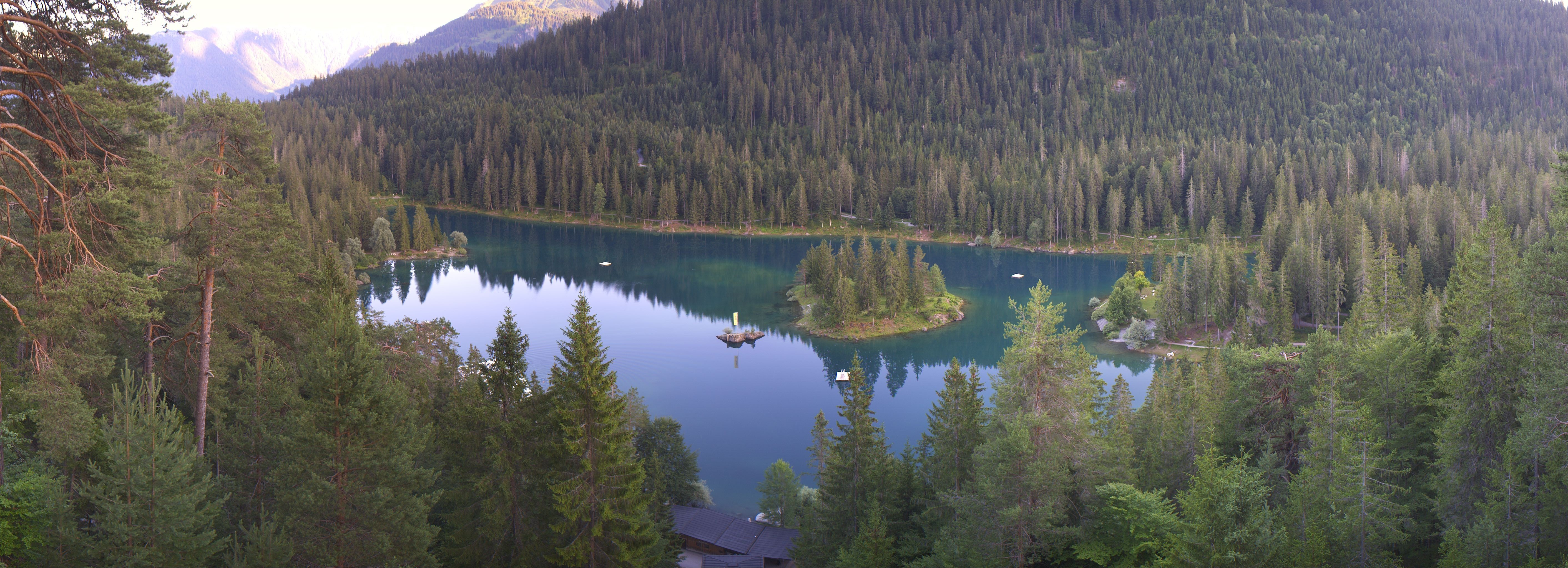 Archiv Foto Webcam Flims: Caumasee