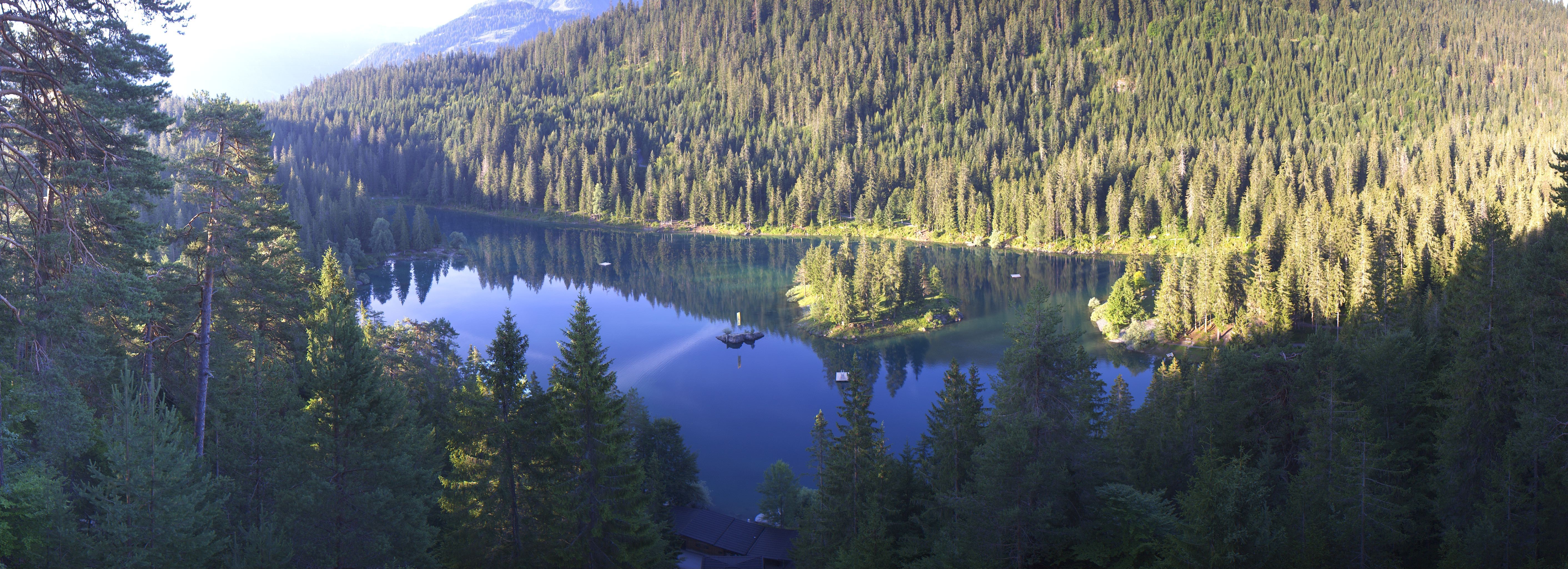 Archiv Foto Webcam Flims: Caumasee