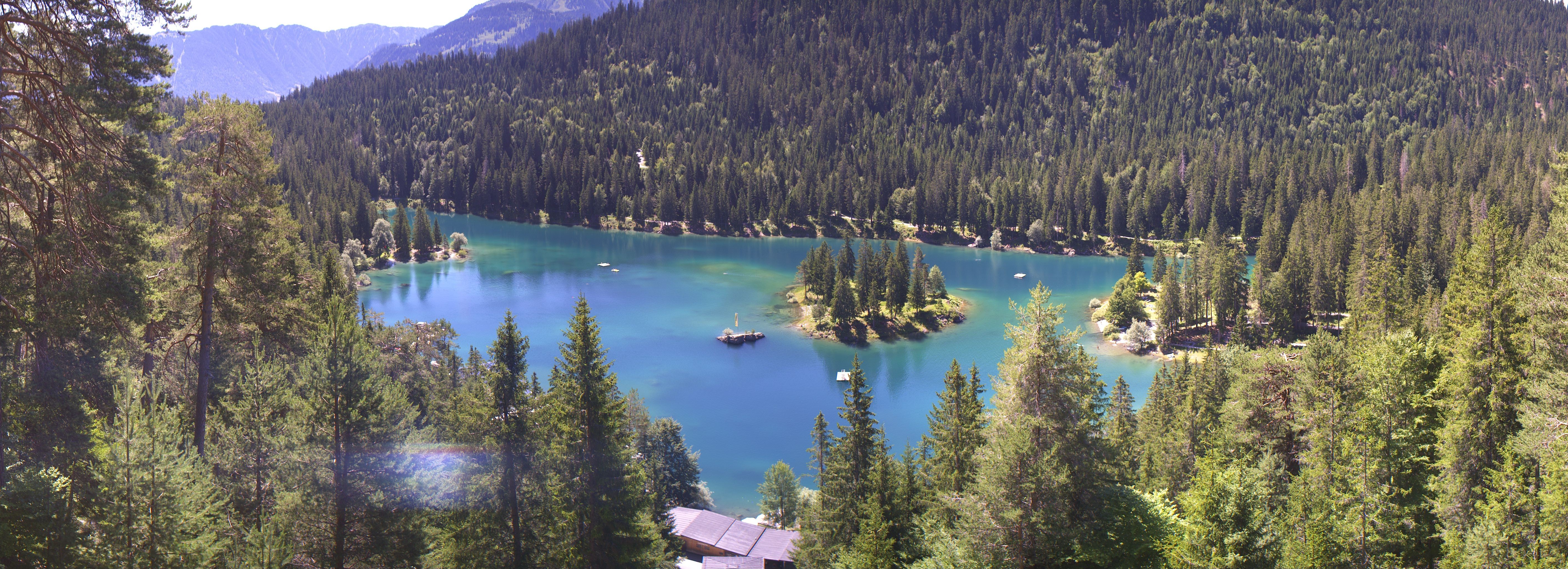 Archiv Foto Webcam Flims: Caumasee