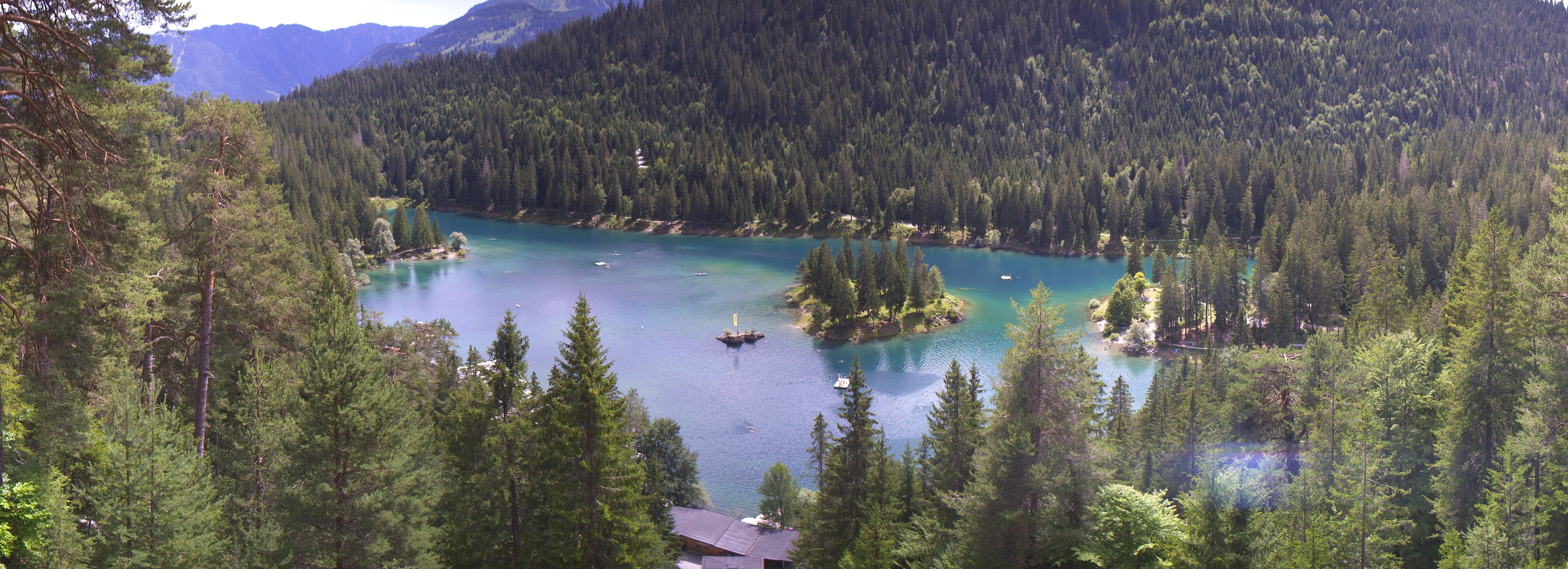 Archiv Foto Webcam Flims: Caumasee