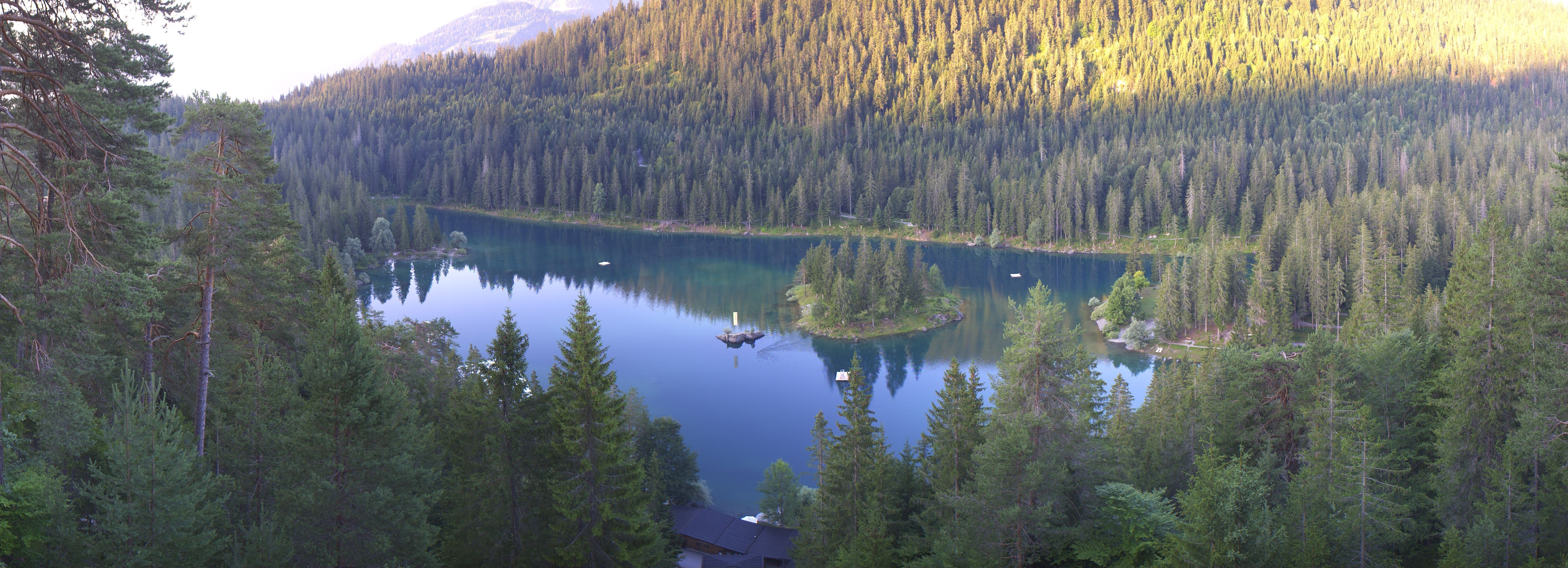 Archiv Foto Webcam Flims: Caumasee