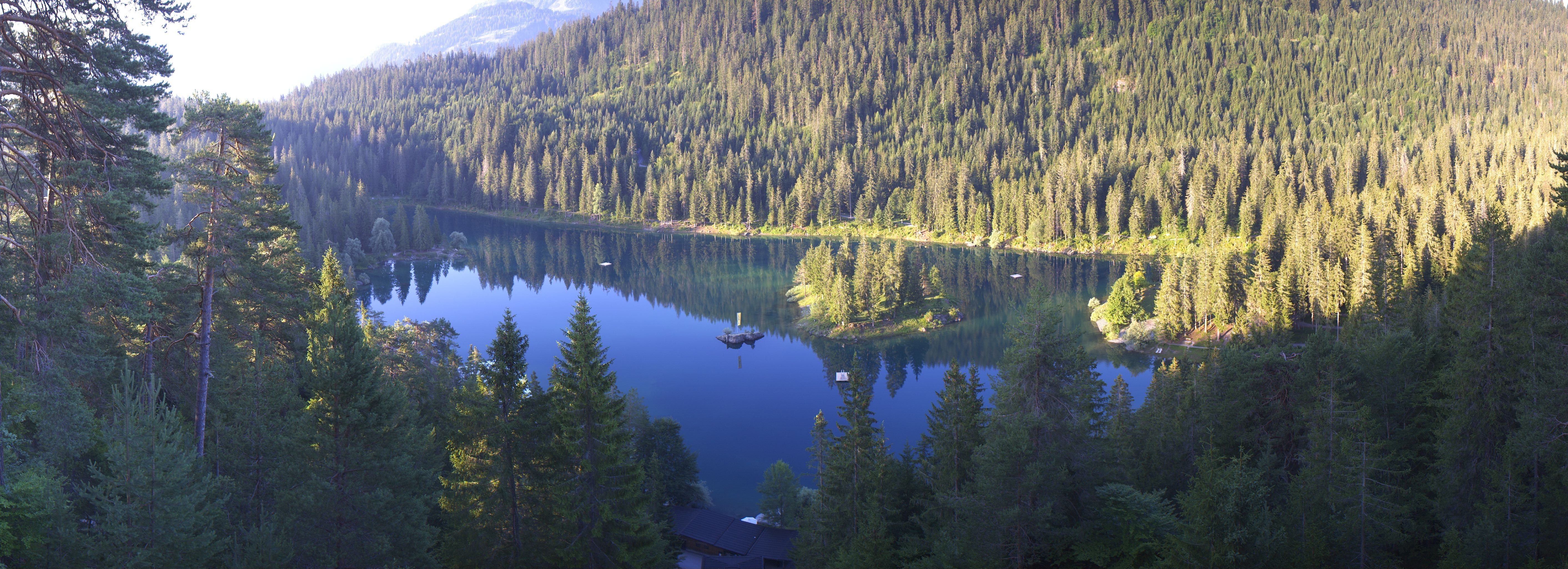 Archiv Foto Webcam Flims: Caumasee