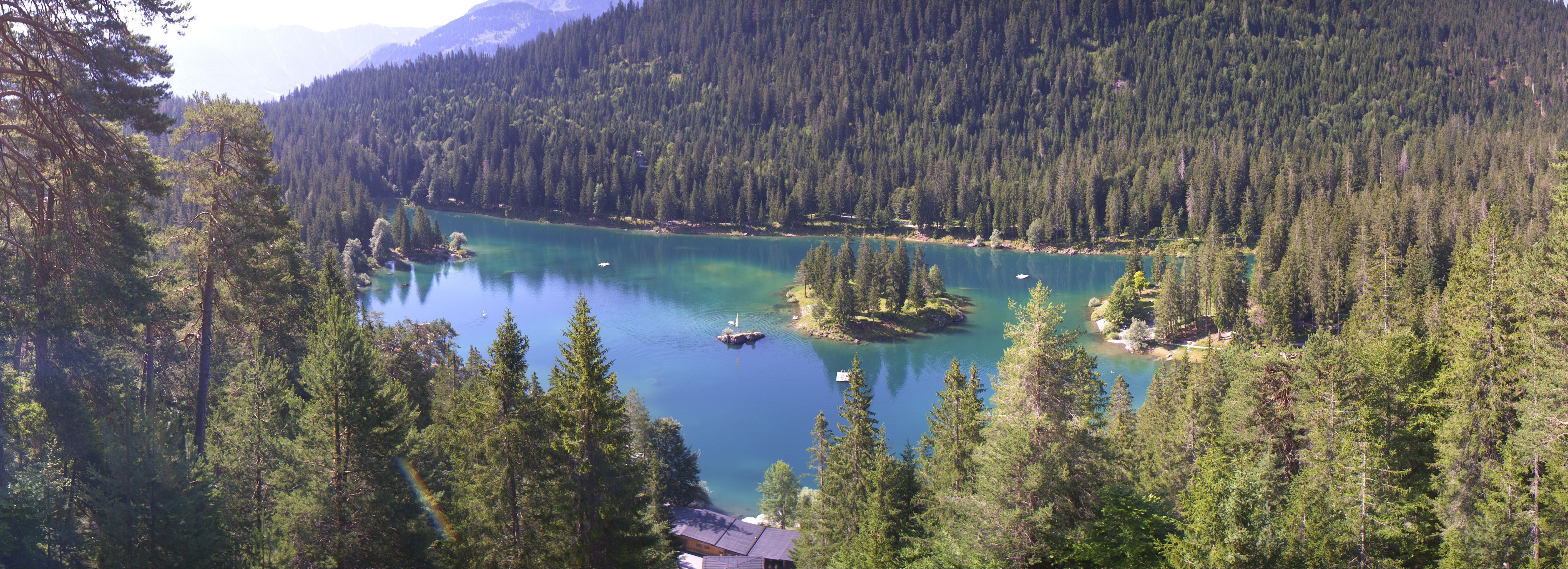 Archiv Foto Webcam Flims: Caumasee