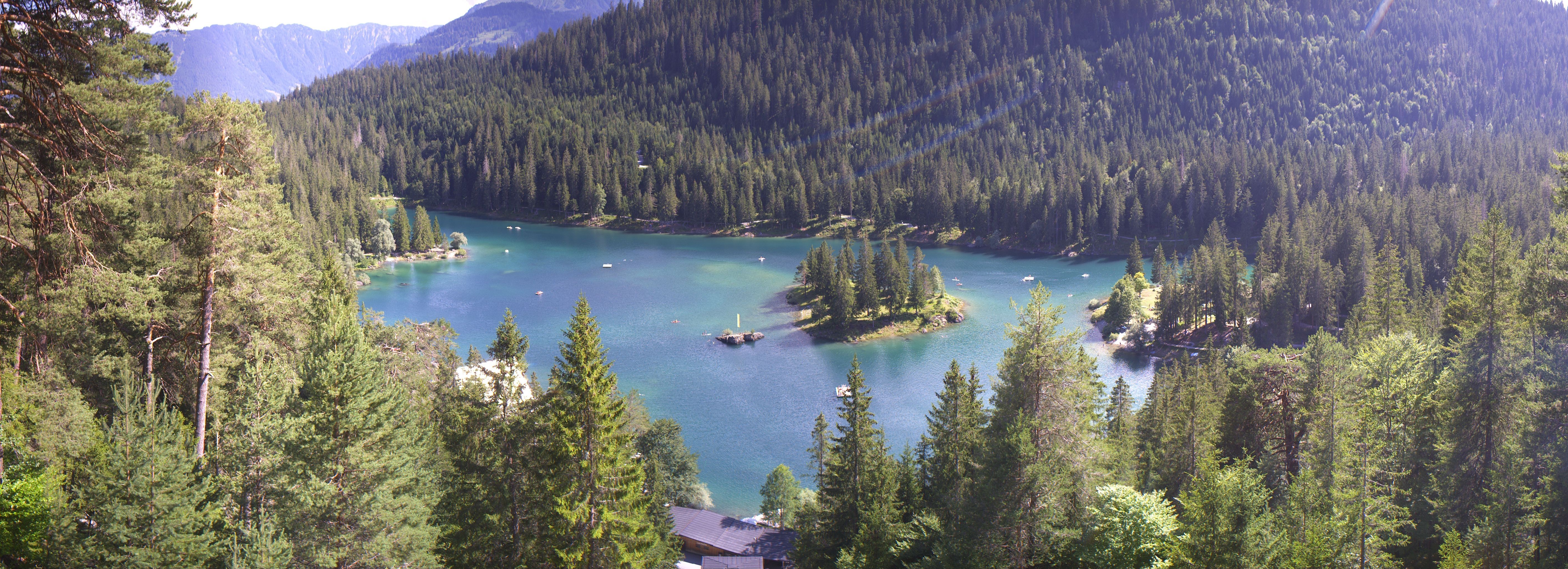 Archiv Foto Webcam Flims: Caumasee