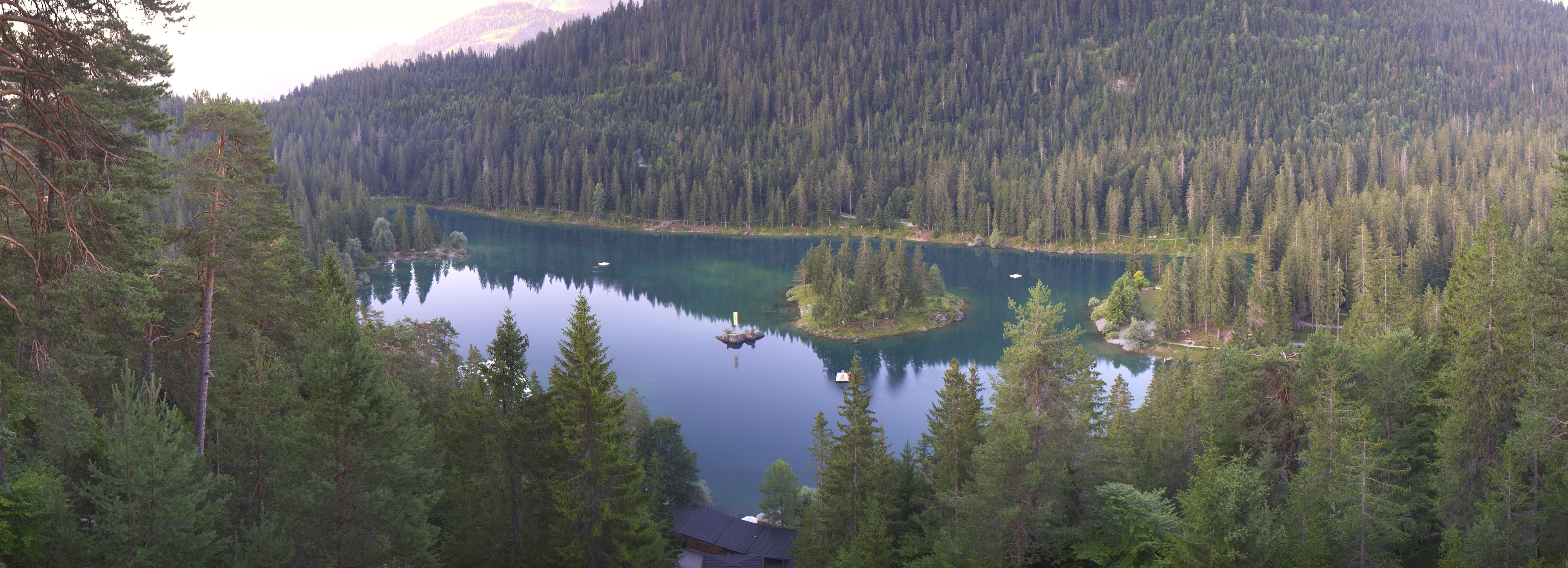 Archiv Foto Webcam Flims: Caumasee