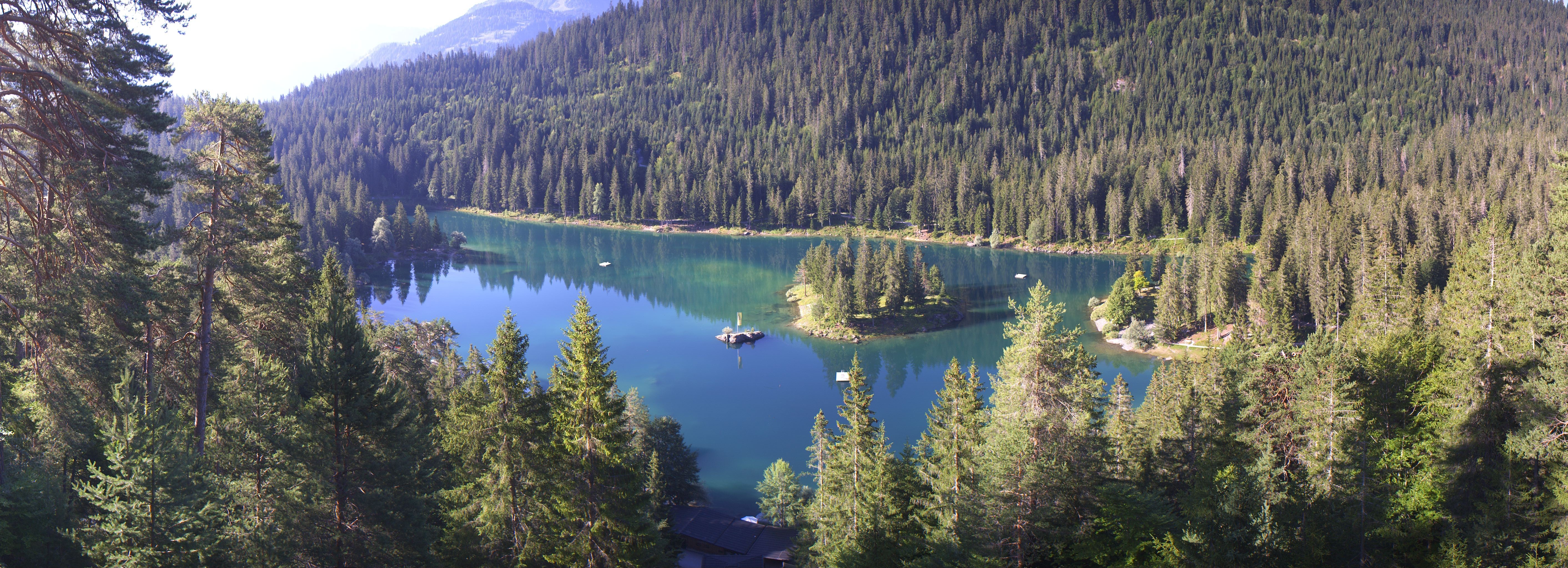 Archiv Foto Webcam Flims: Caumasee