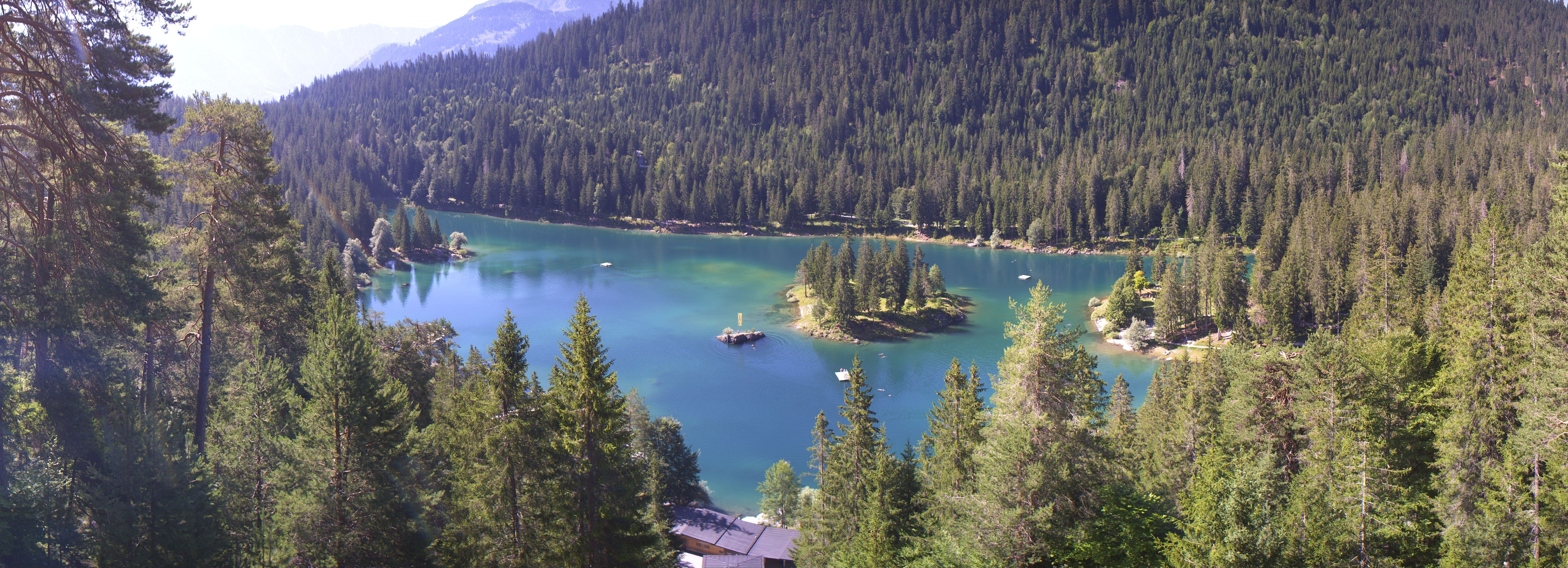 Archiv Foto Webcam Flims: Caumasee