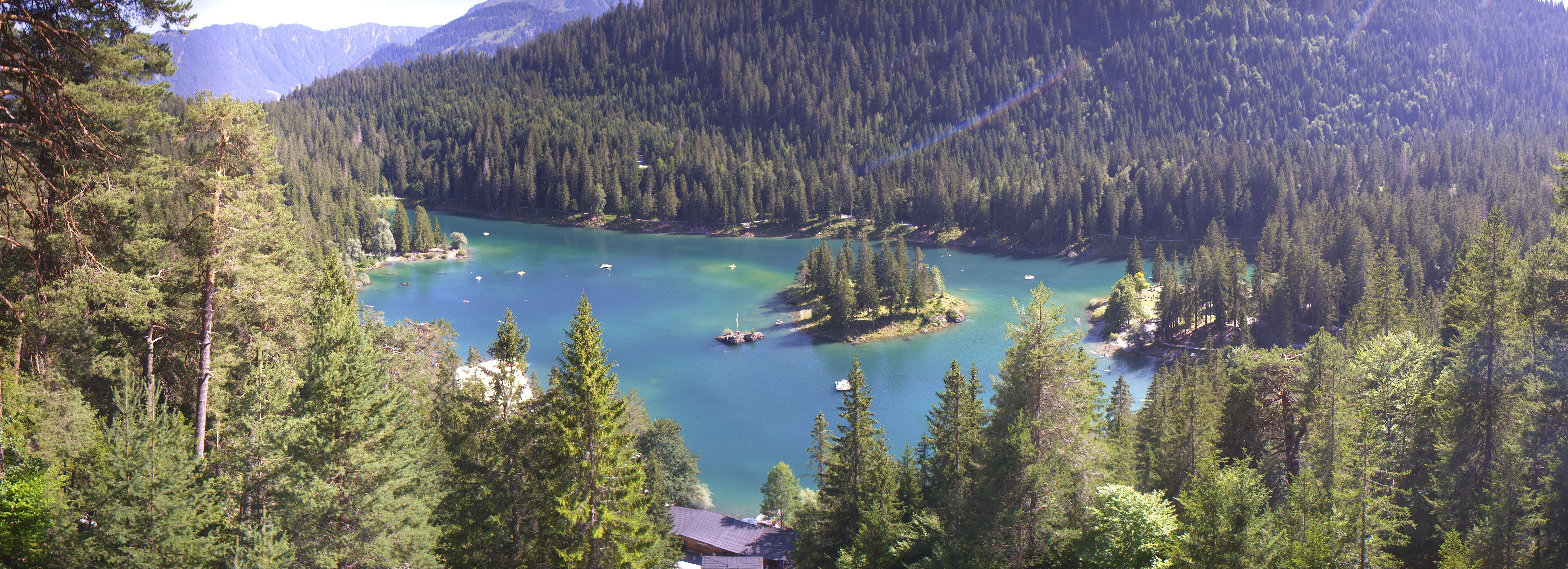 Archiv Foto Webcam Flims: Caumasee