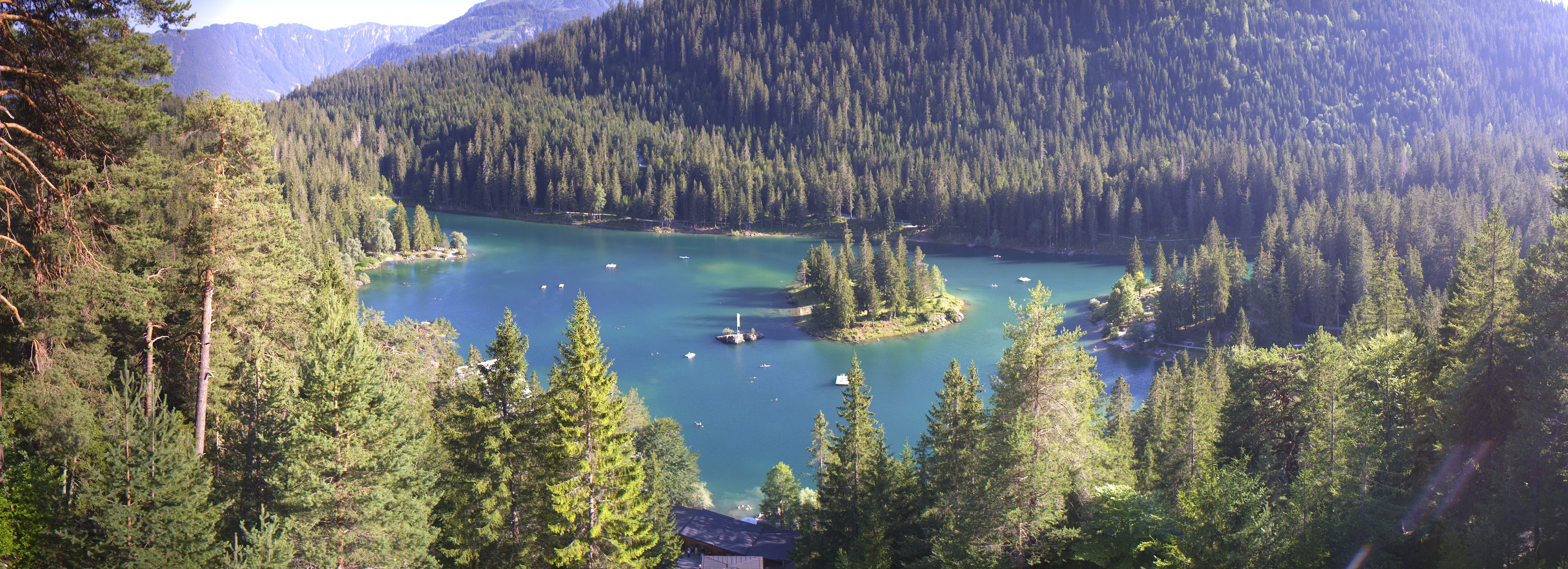 Archiv Foto Webcam Flims: Caumasee
