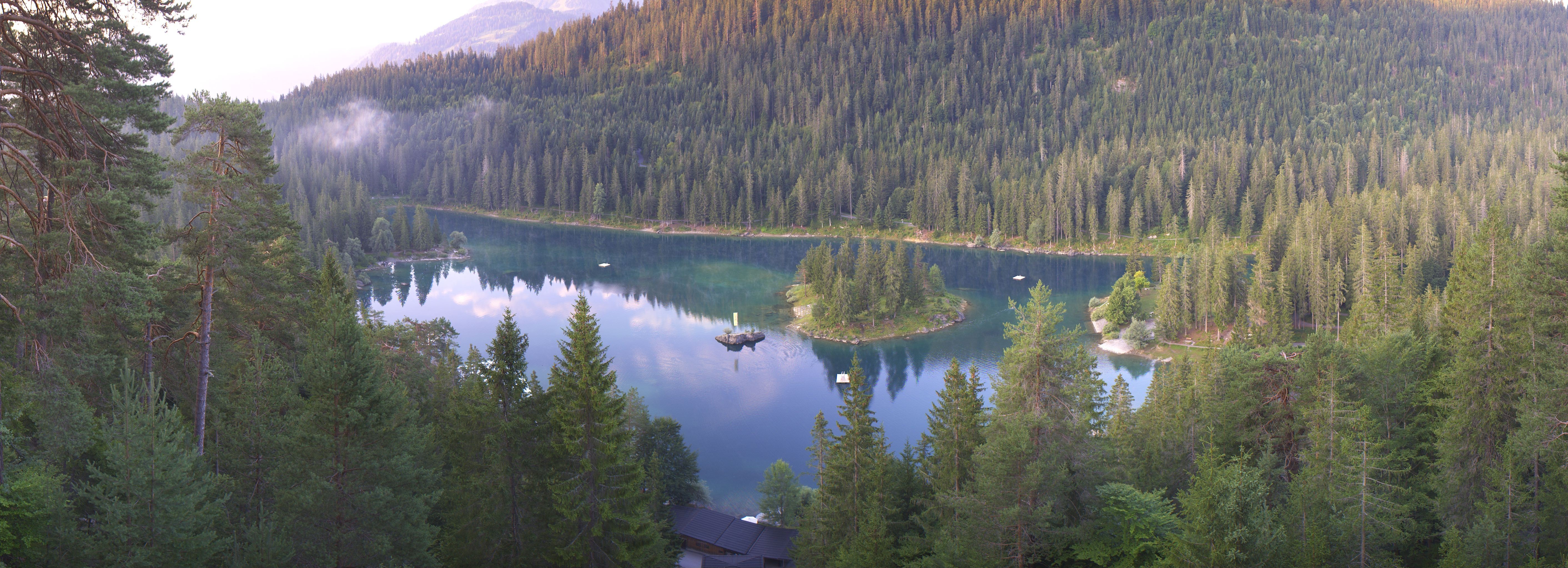 Archiv Foto Webcam Flims: Caumasee