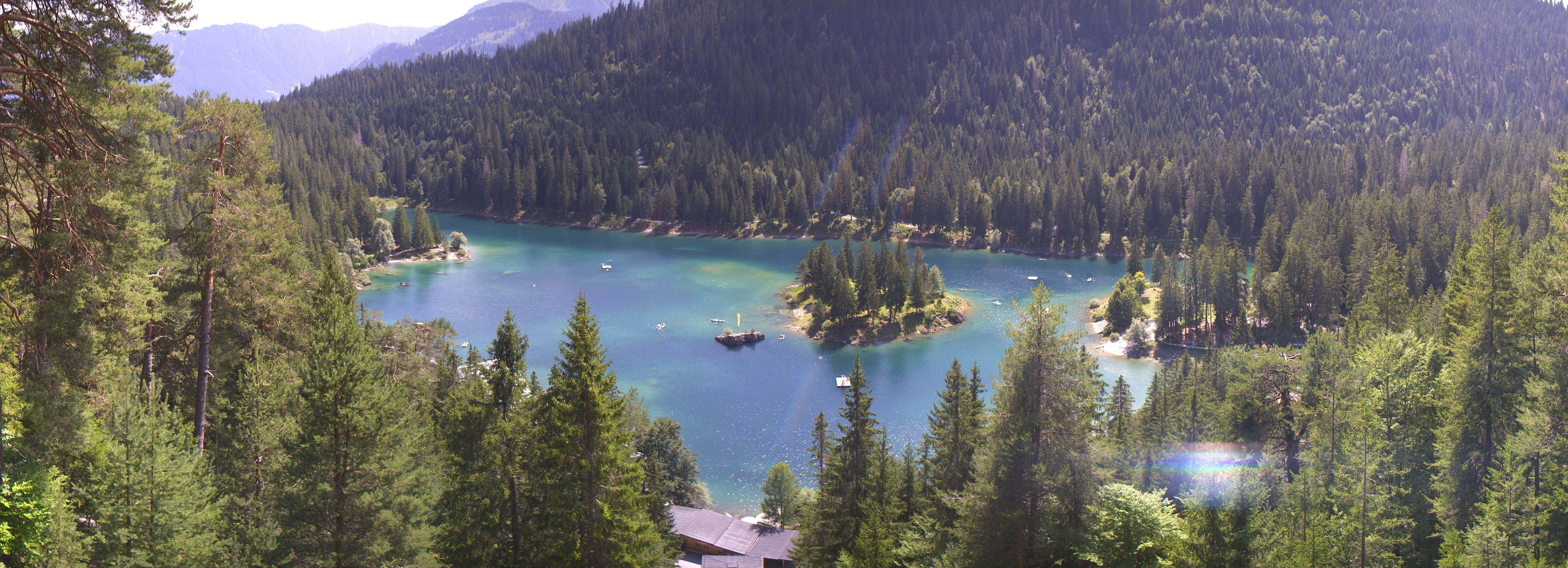 Archiv Foto Webcam Flims: Caumasee