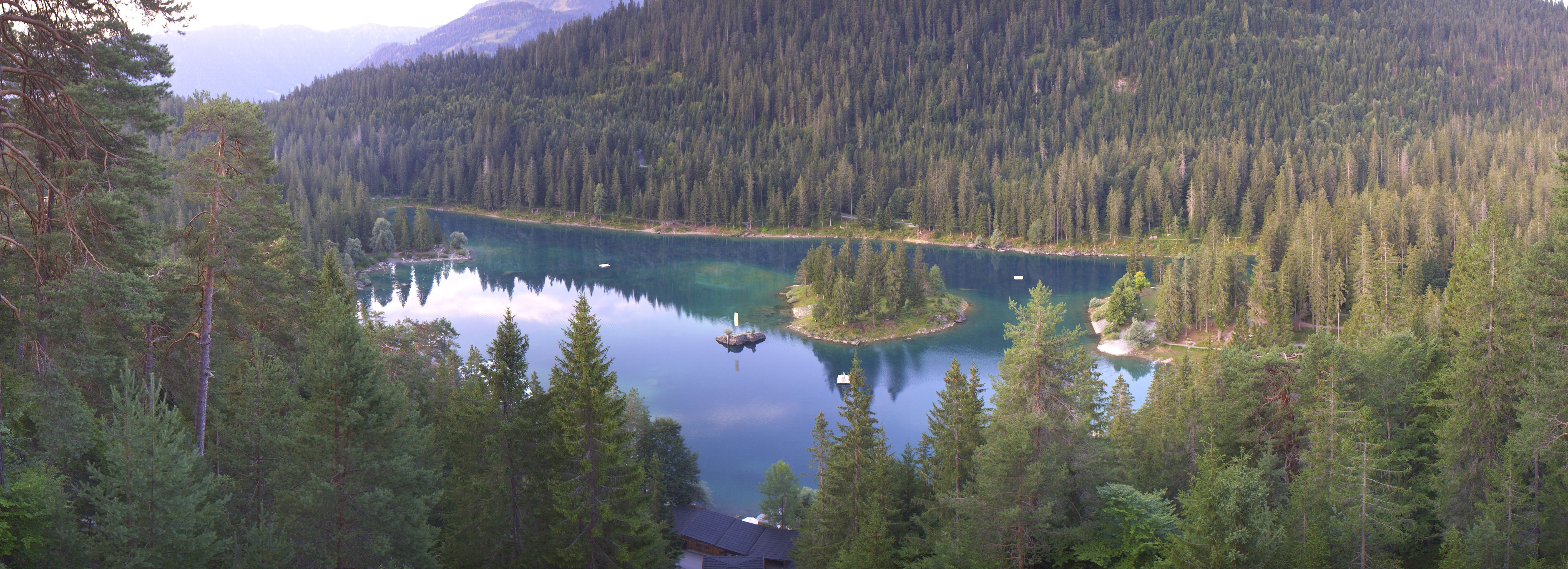 Archiv Foto Webcam Flims: Caumasee