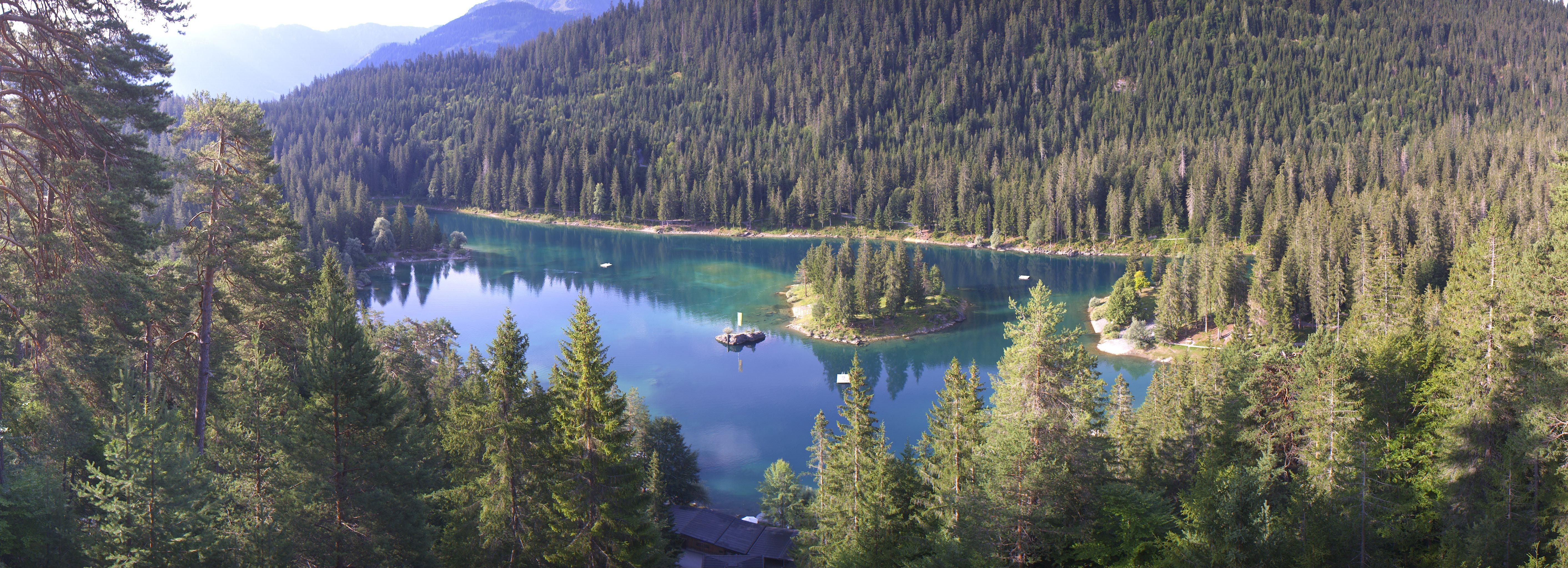 Archiv Foto Webcam Flims: Caumasee