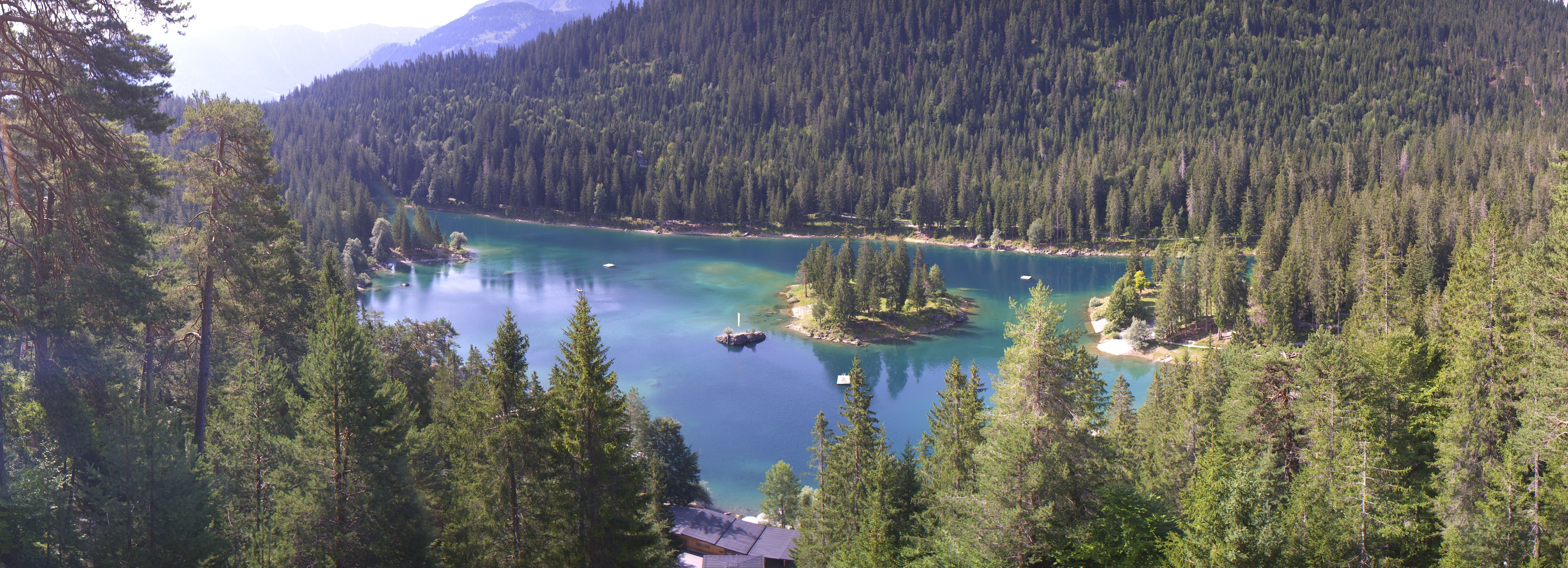 Archiv Foto Webcam Flims: Caumasee