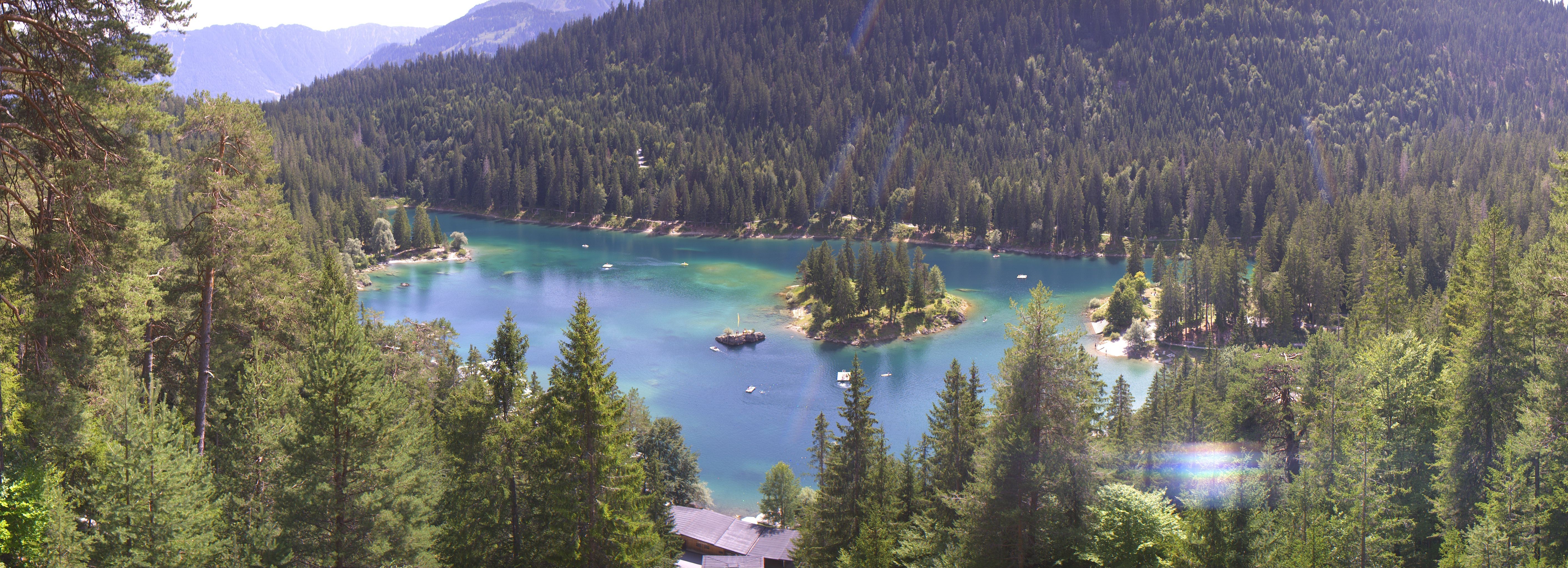 Archiv Foto Webcam Flims: Caumasee
