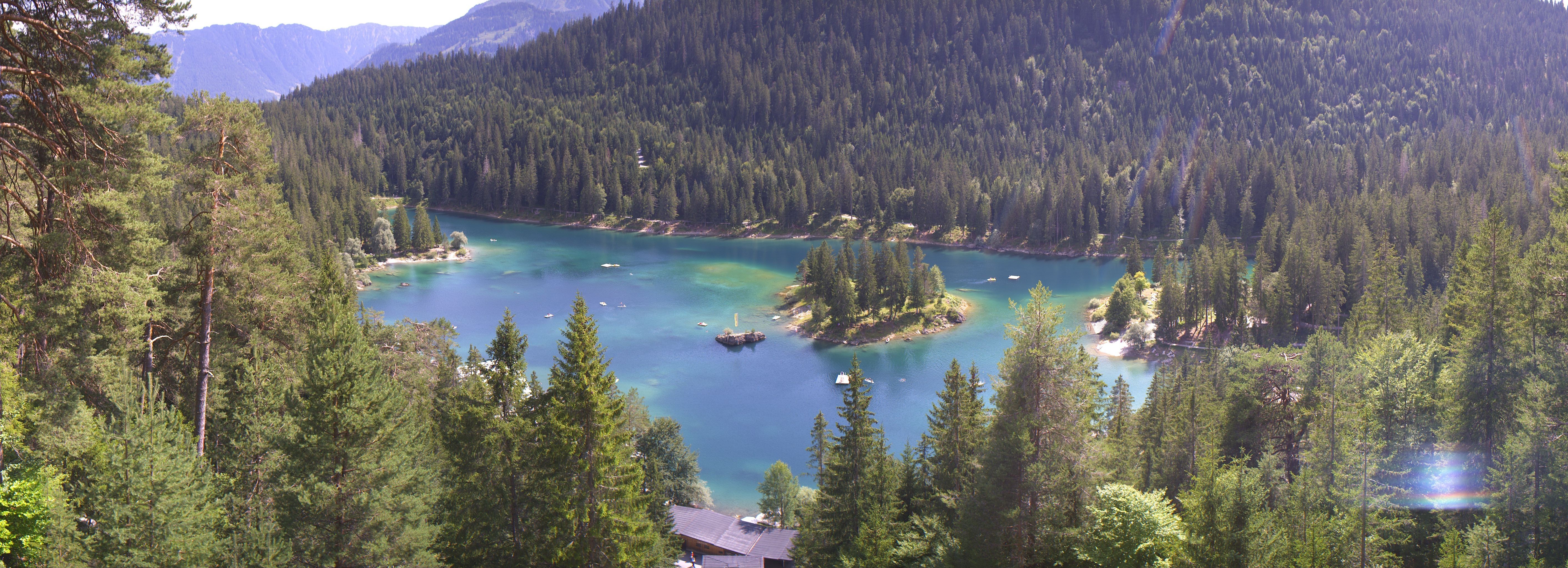 Archiv Foto Webcam Flims: Caumasee