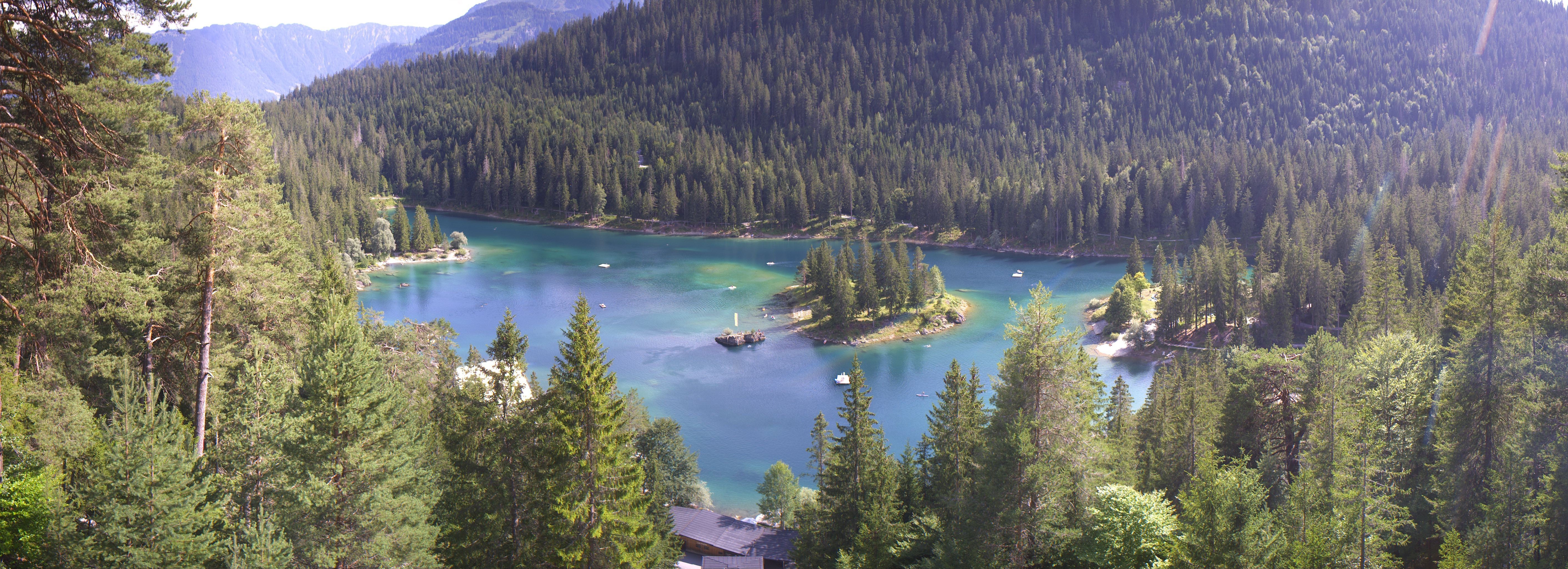Archiv Foto Webcam Flims: Caumasee