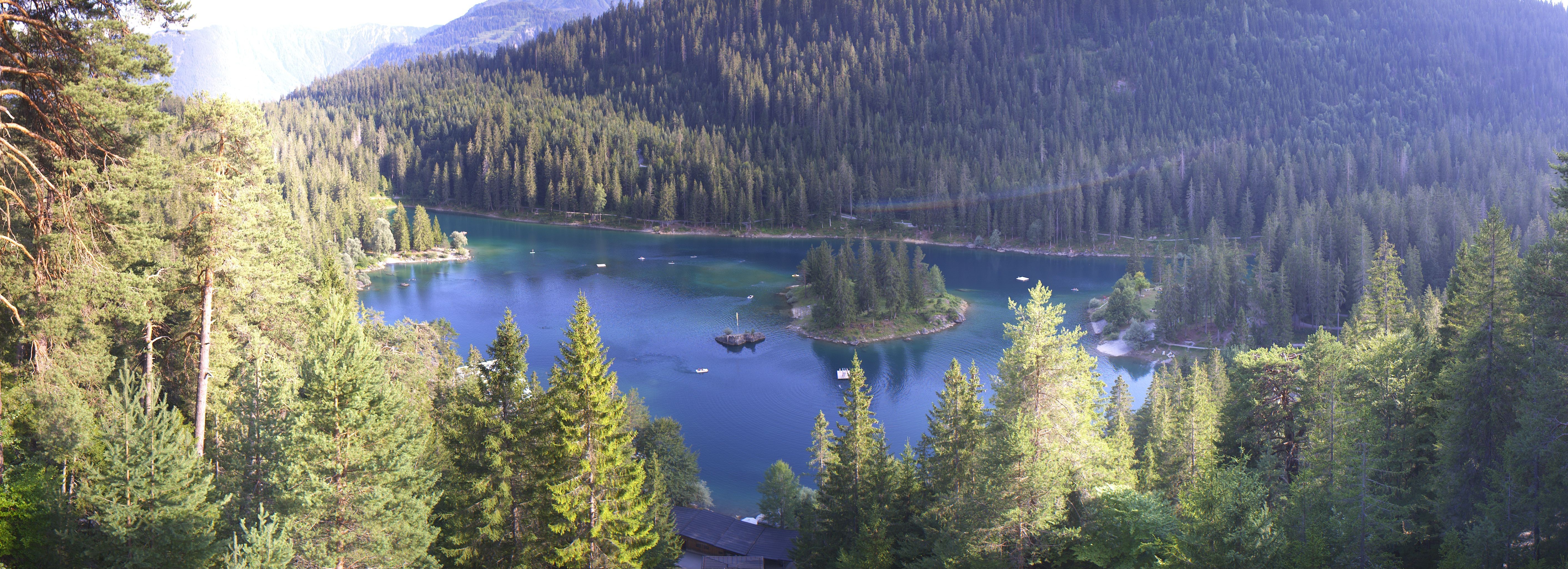Archiv Foto Webcam Flims: Caumasee