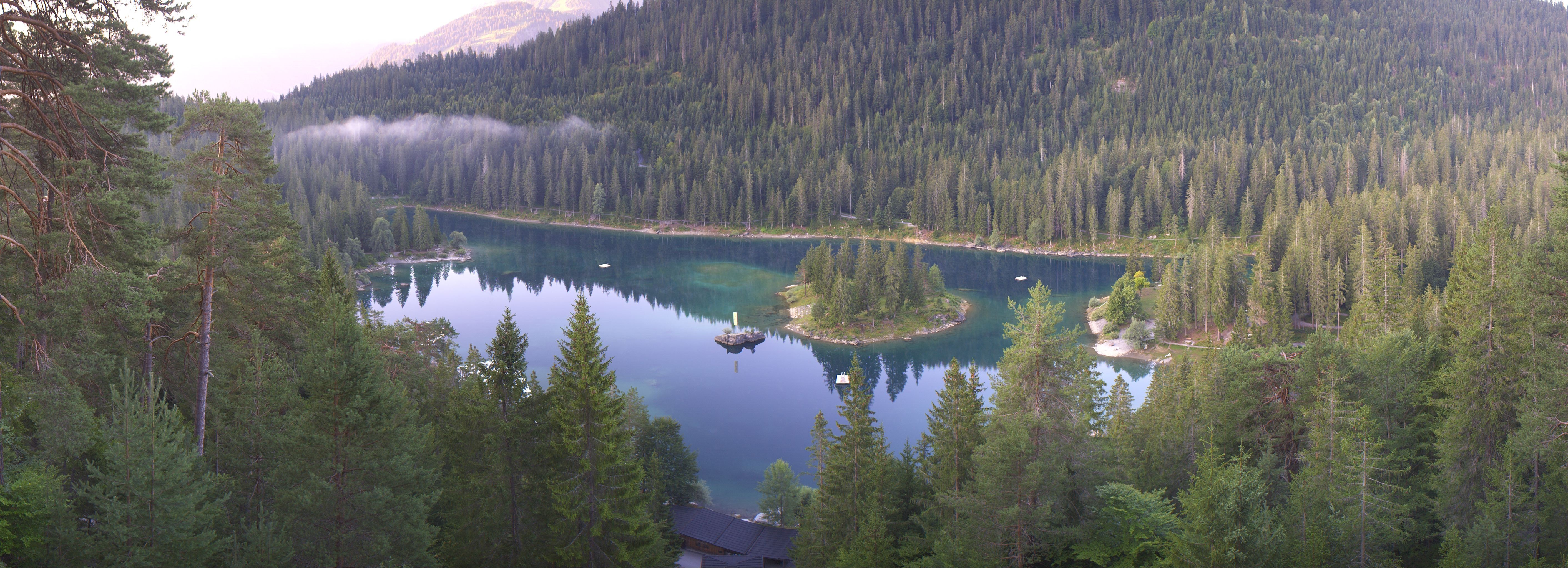 Archiv Foto Webcam Flims: Caumasee