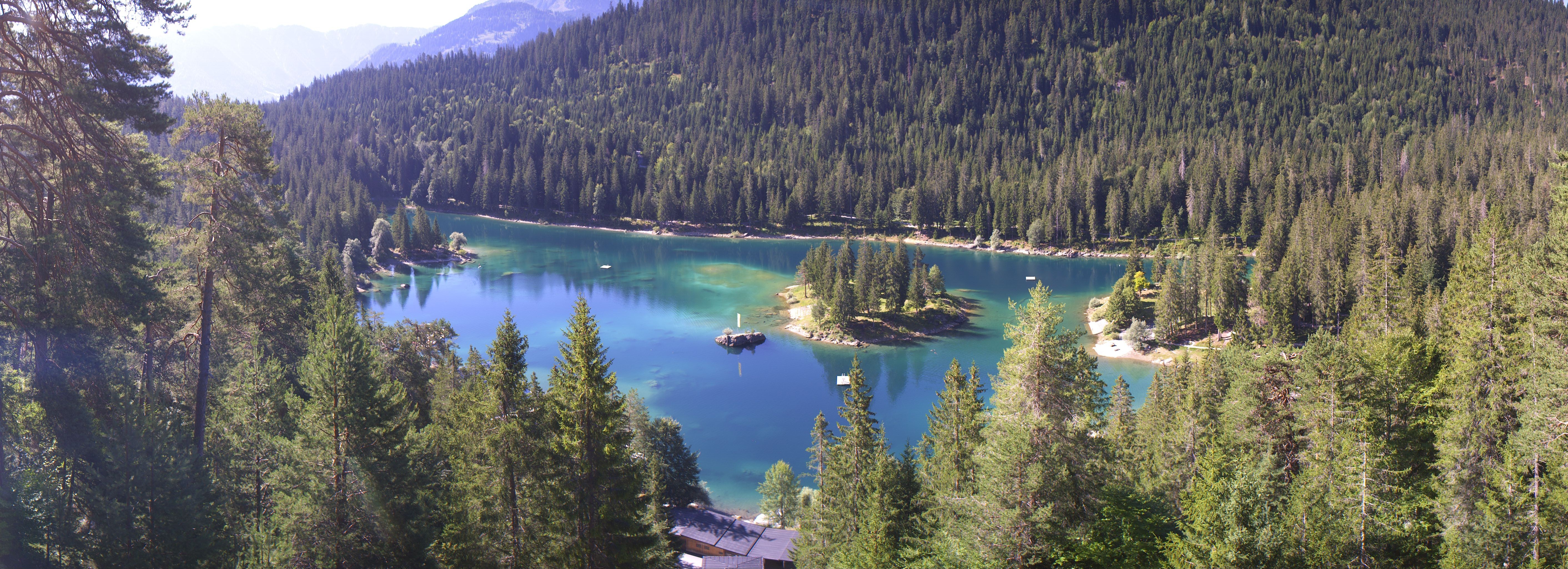 Archiv Foto Webcam Flims: Caumasee
