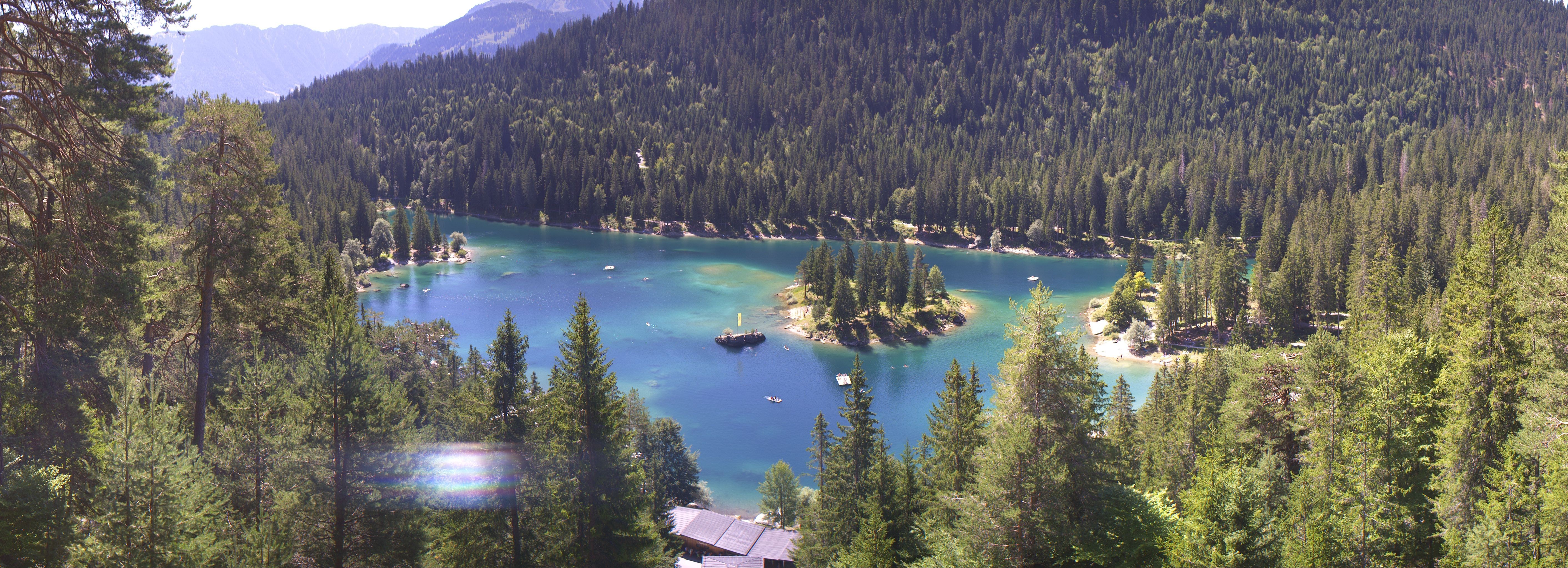 Archiv Foto Webcam Flims: Caumasee