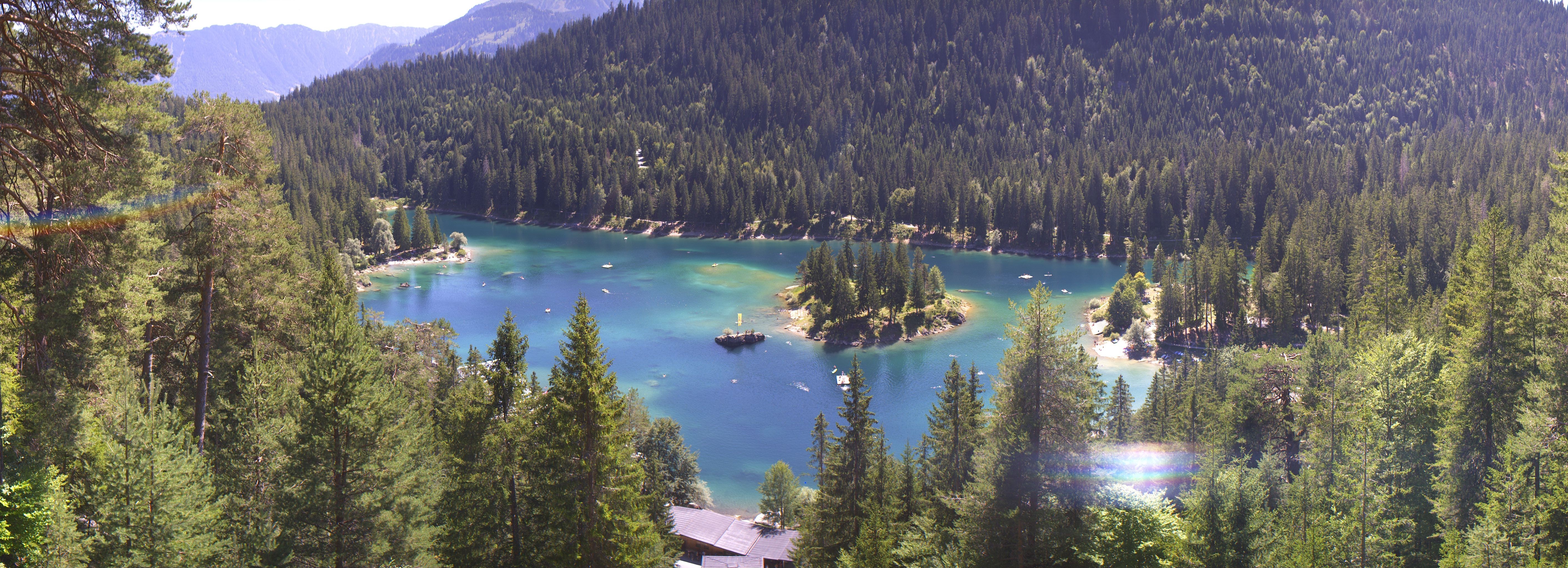 Archiv Foto Webcam Flims: Caumasee