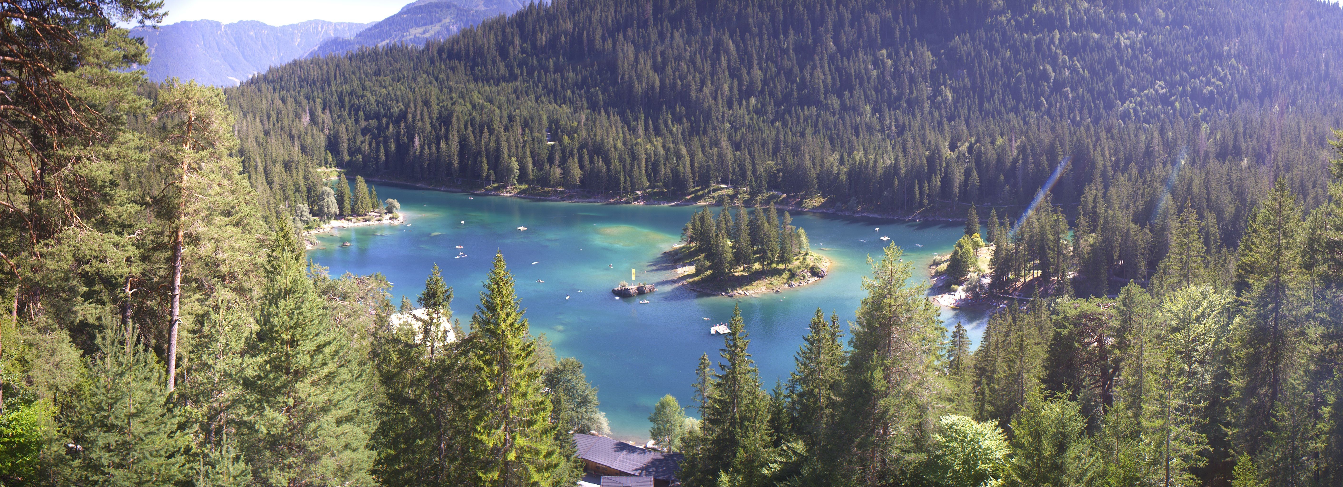Archiv Foto Webcam Flims: Caumasee