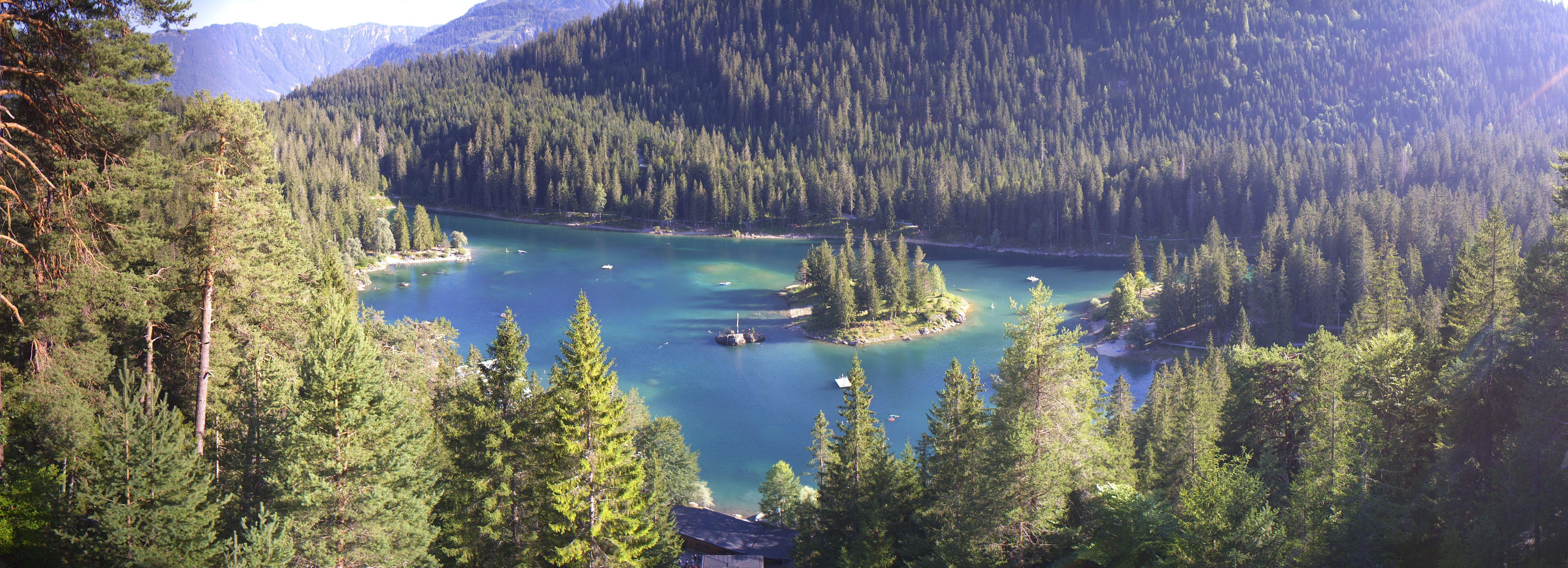 Archiv Foto Webcam Flims: Caumasee