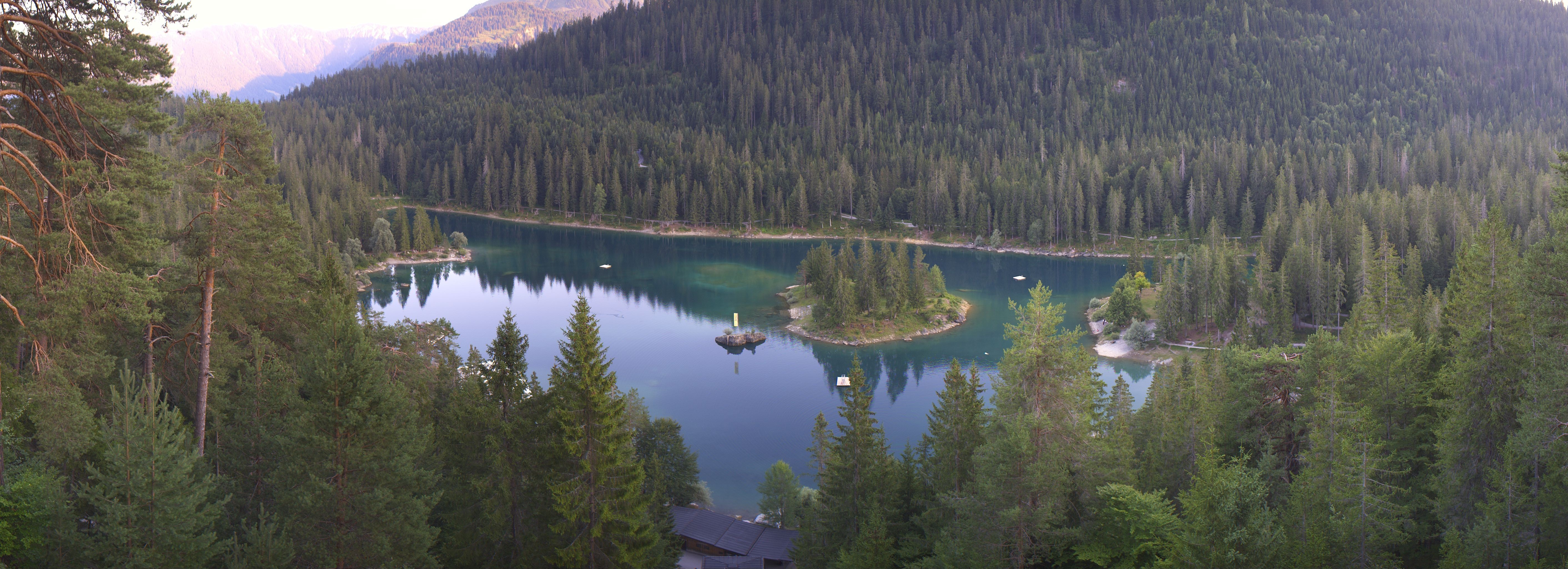 Archiv Foto Webcam Flims: Caumasee