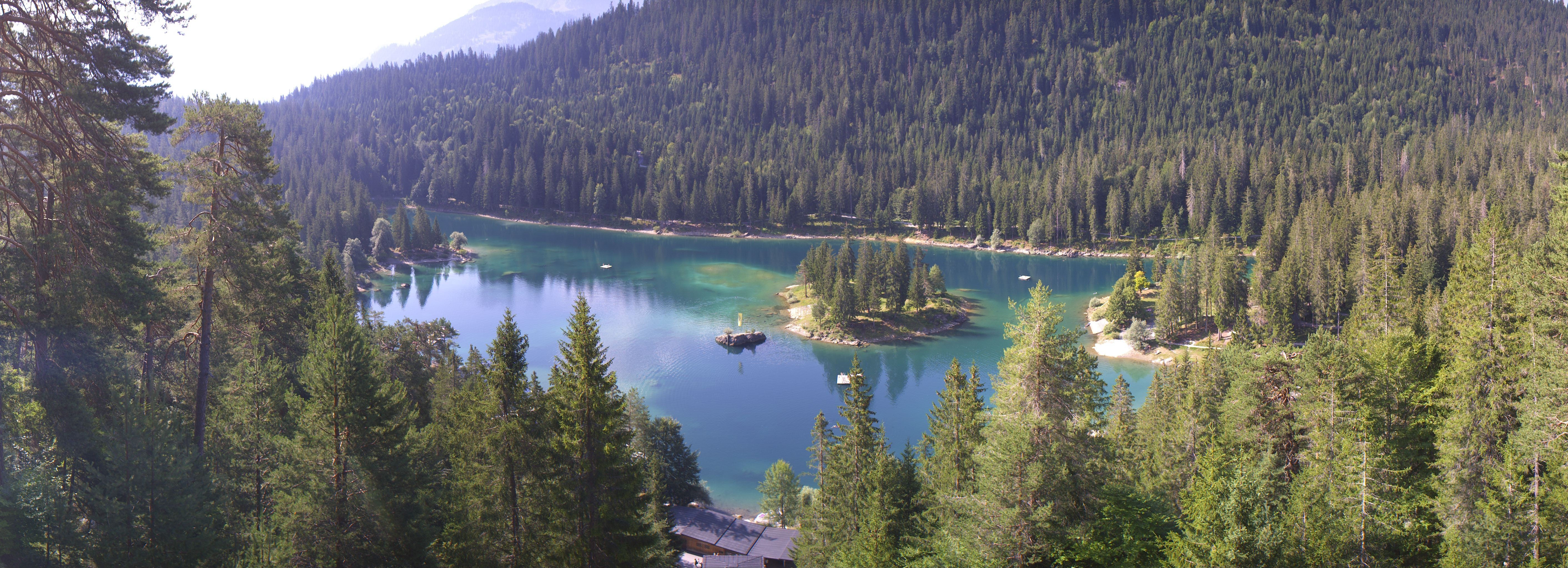 Archiv Foto Webcam Flims: Caumasee