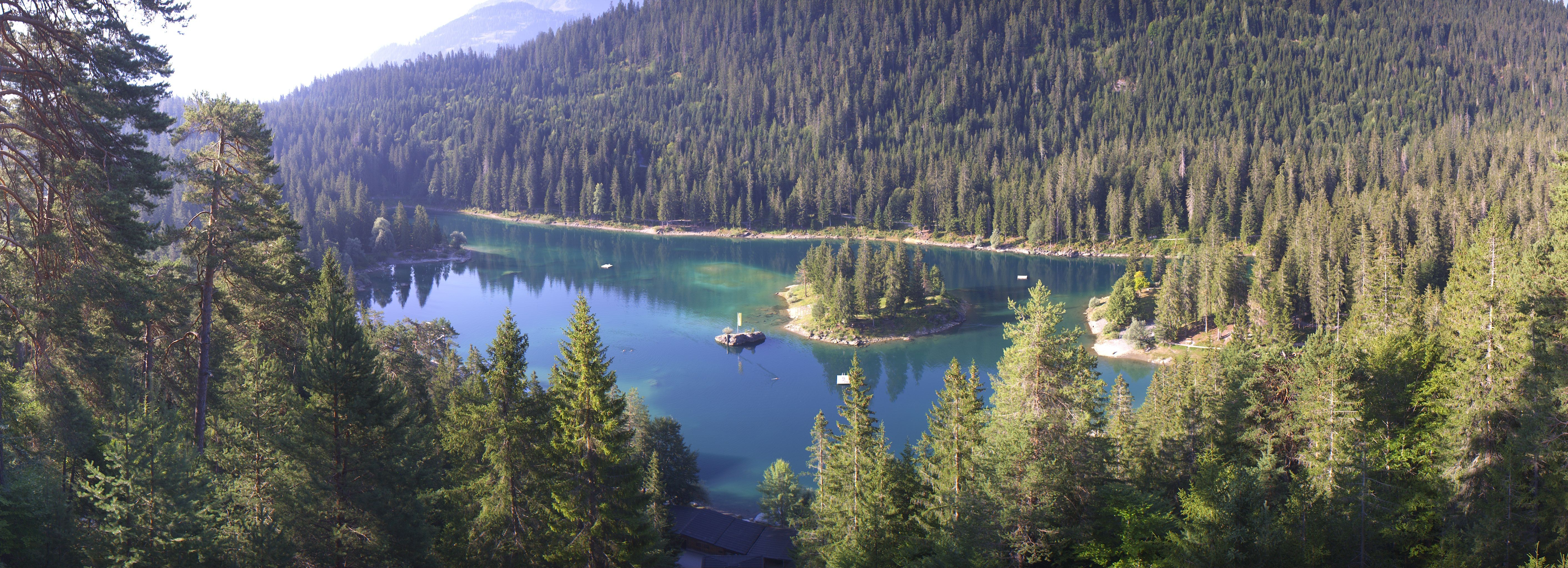 Archiv Foto Webcam Flims: Caumasee