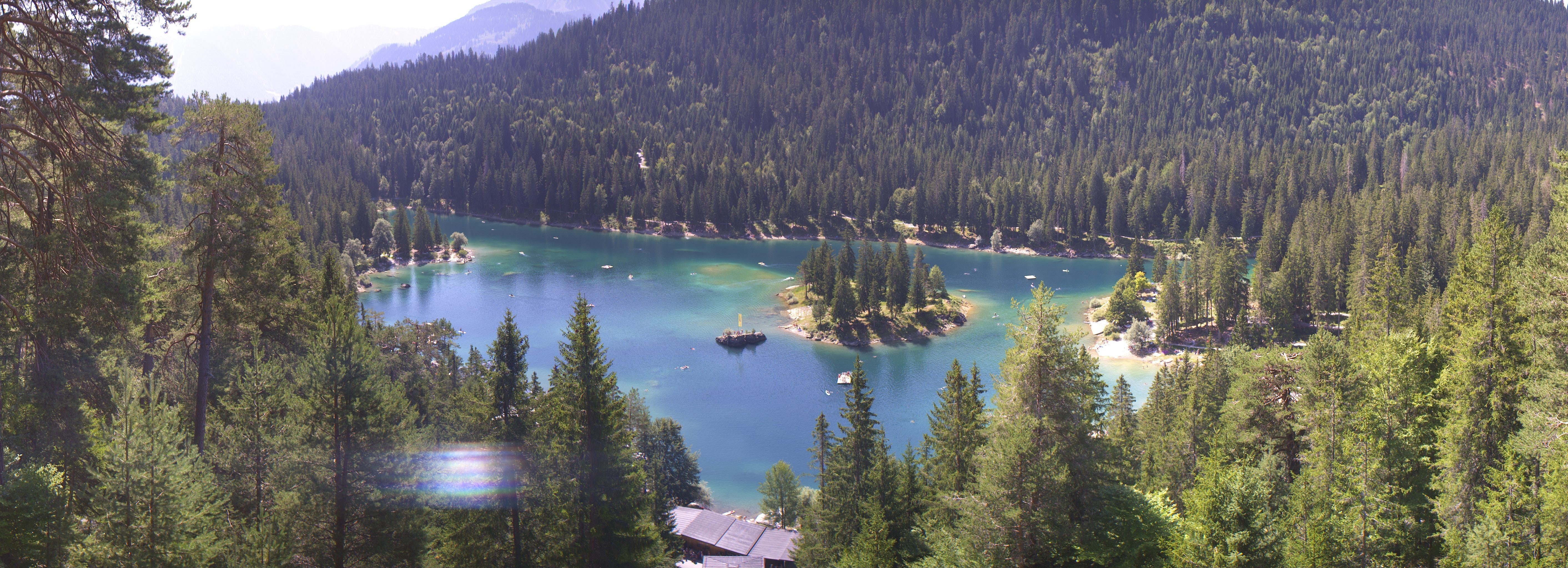 Archiv Foto Webcam Flims: Caumasee