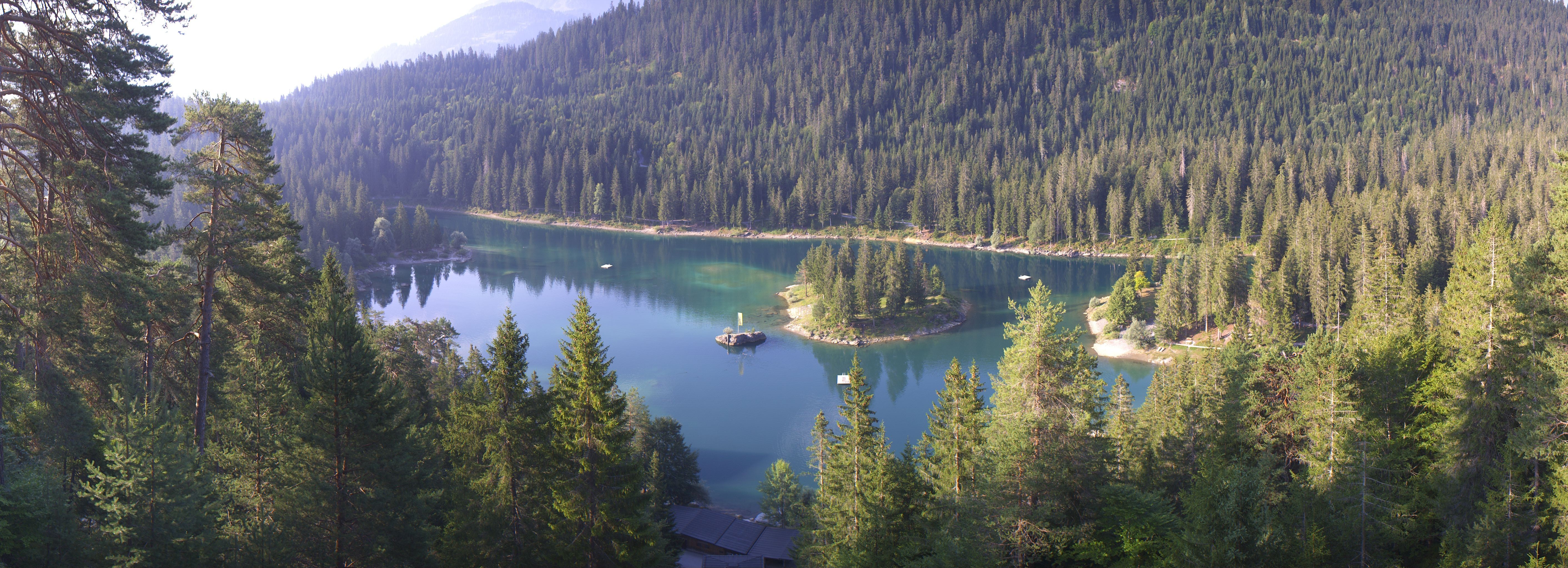 Archiv Foto Webcam Flims: Caumasee